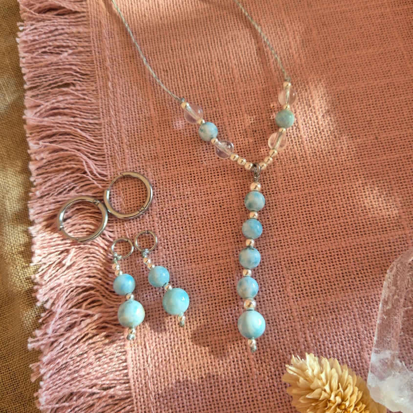 Larimarkette Gold/Silber