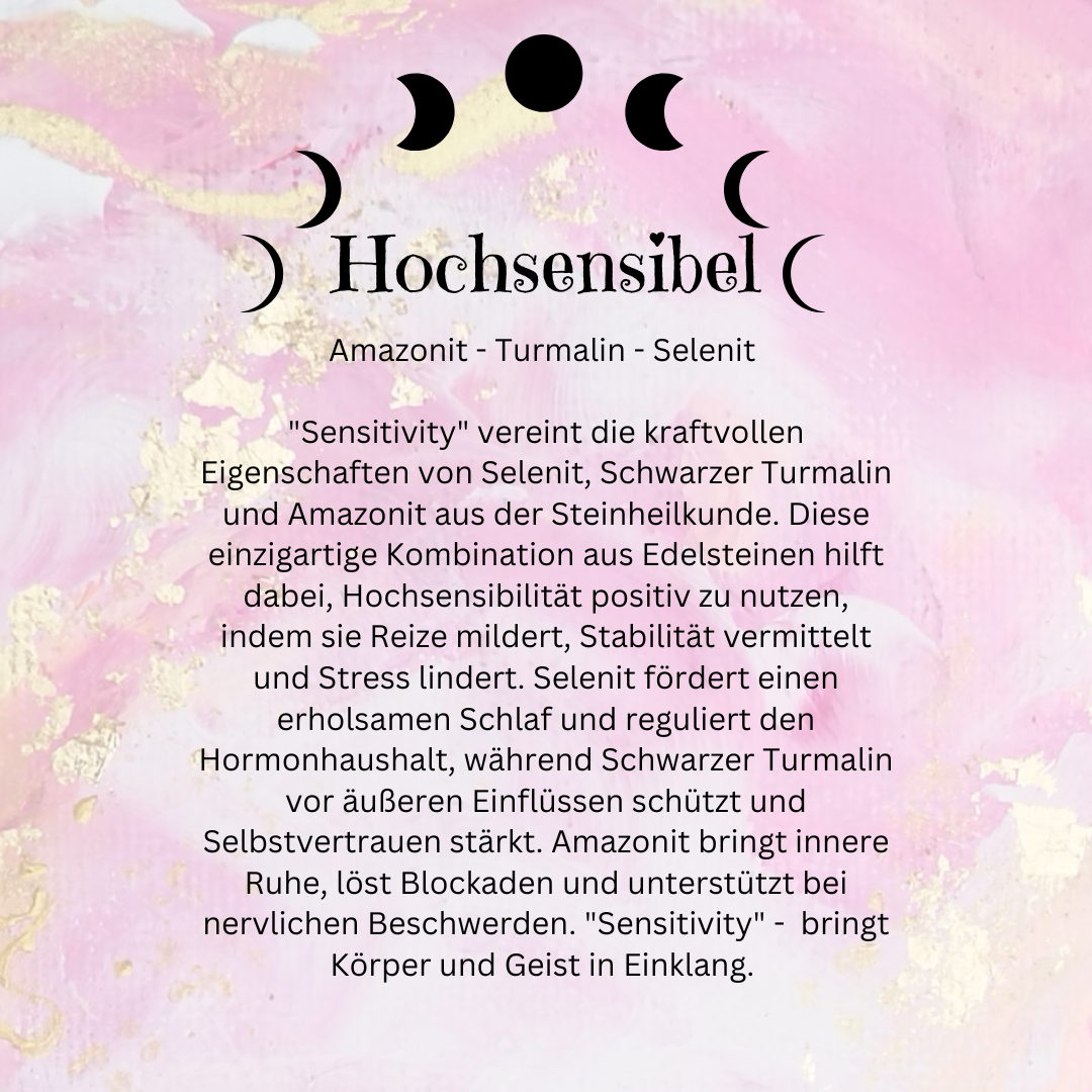 AQUILA Kette Hochsensibilität Schwarz