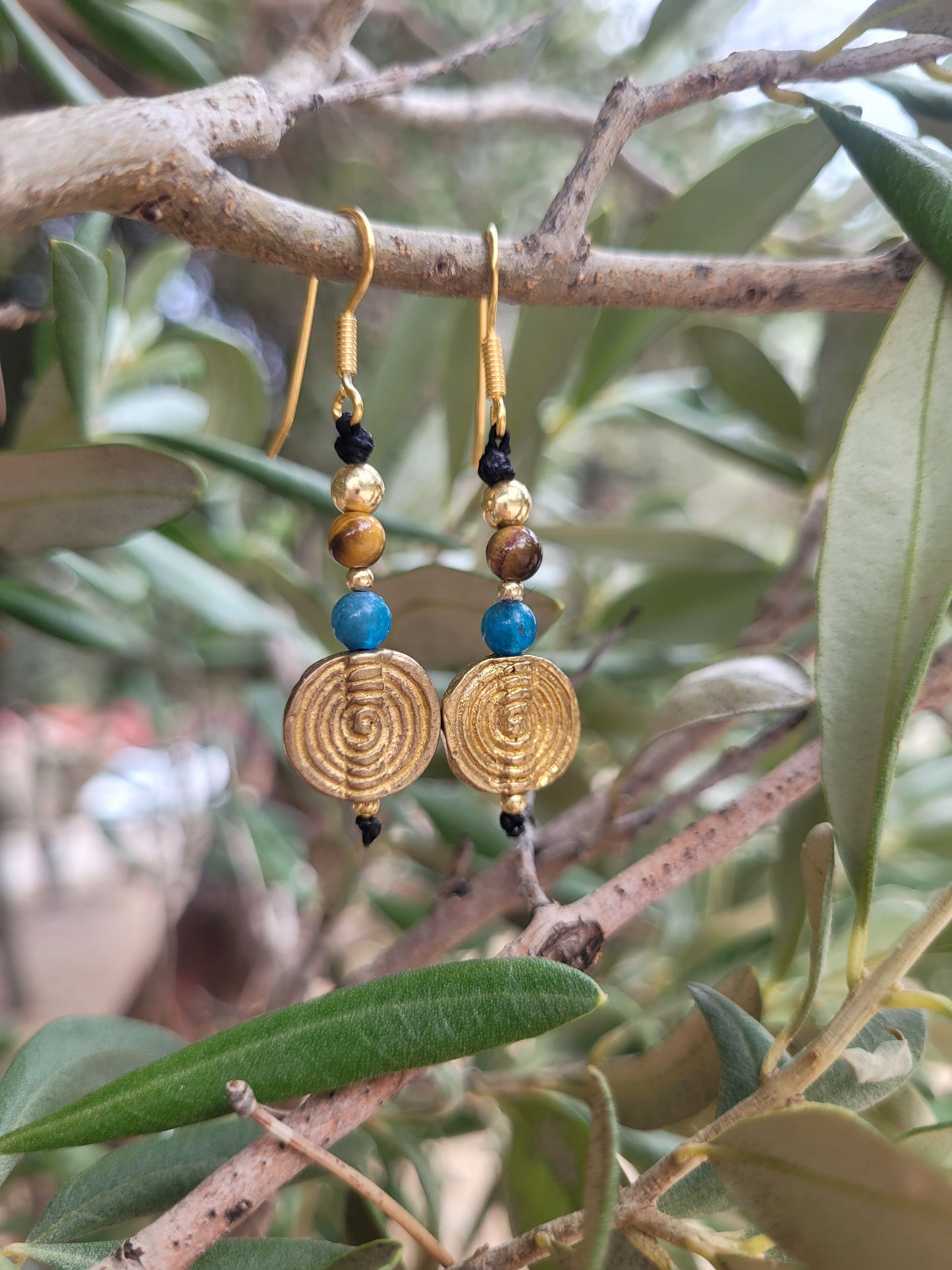 Ferihana - Lebensspirale Ohrringe