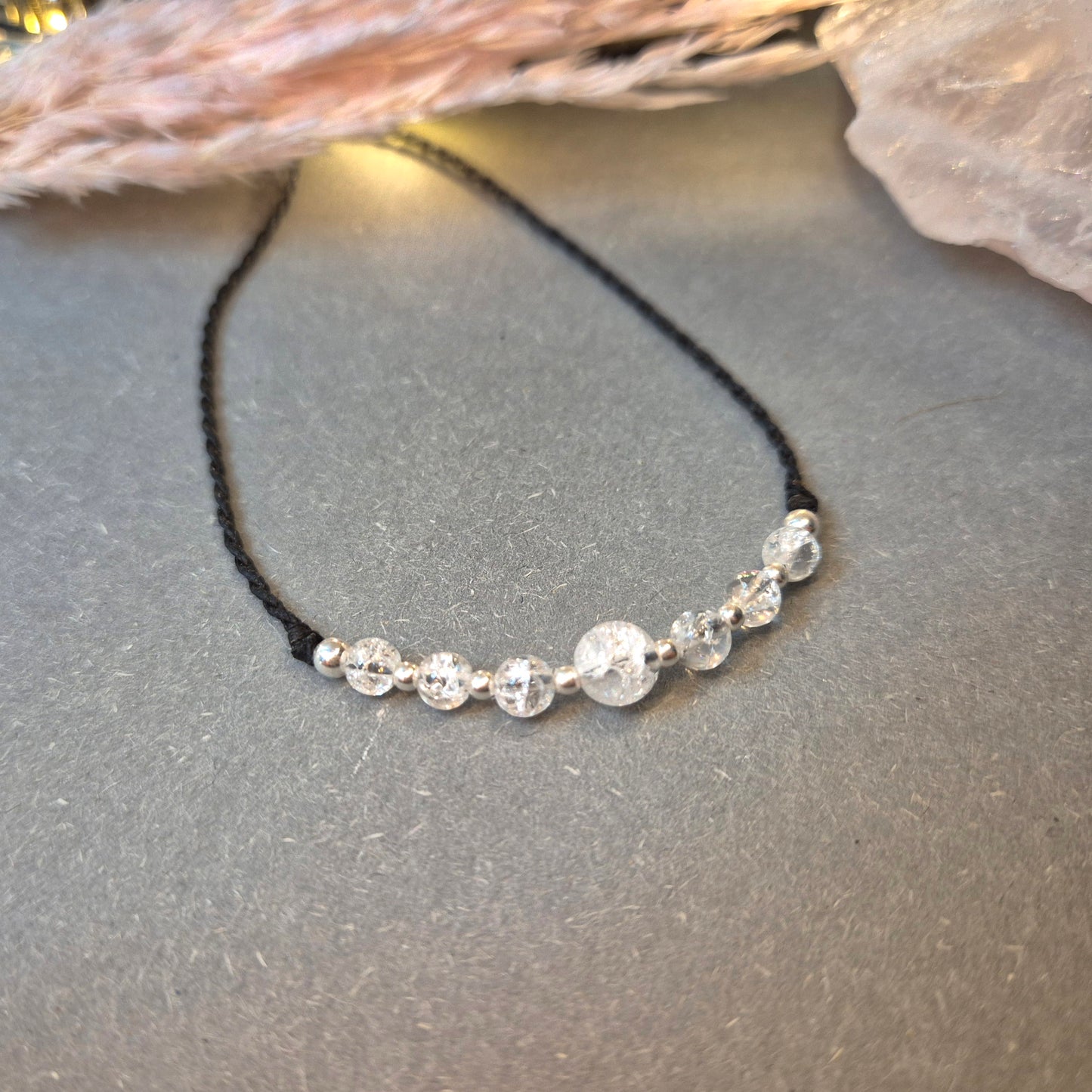 AMARA Armband Bergkristall Silber KLARHEIT&ENERGIE