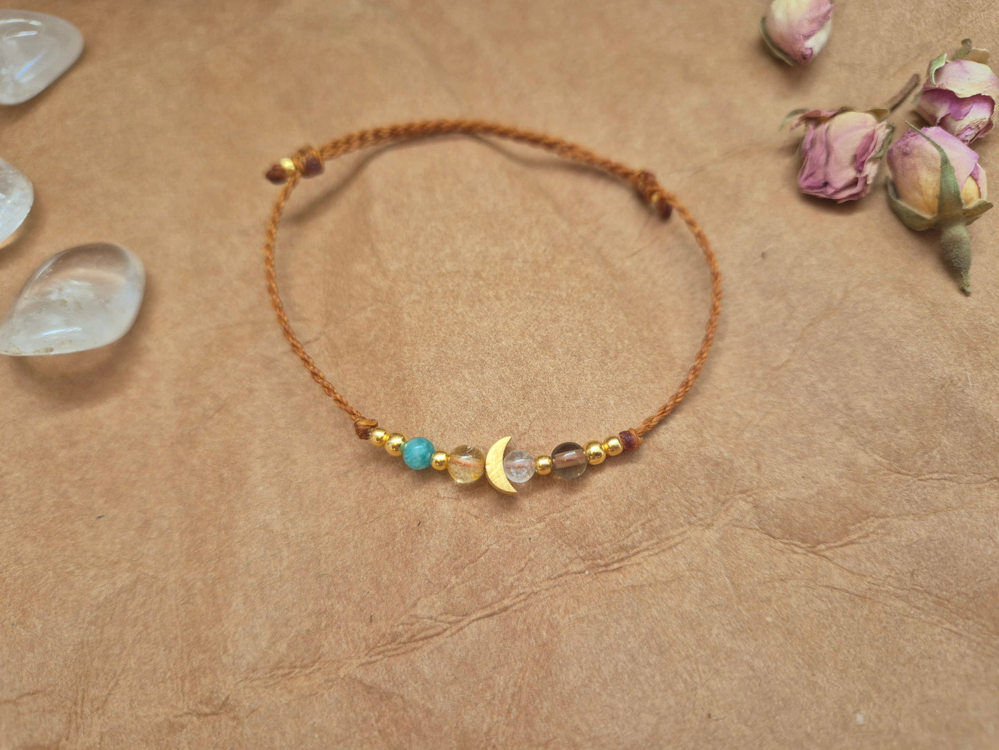 🚚 MOON MAGIC -Mondzyklus Armband Gold/Silber/Rosé-Caramel