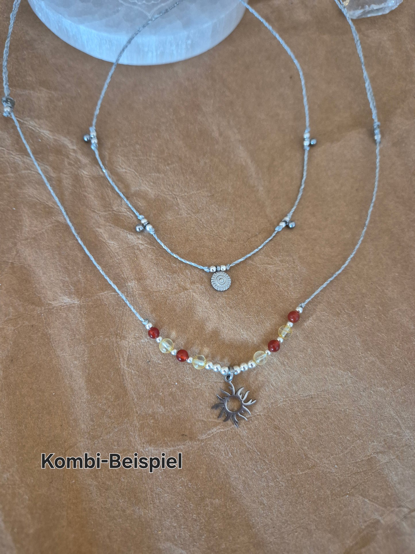 Kette/Kombikette Silber/Gold
