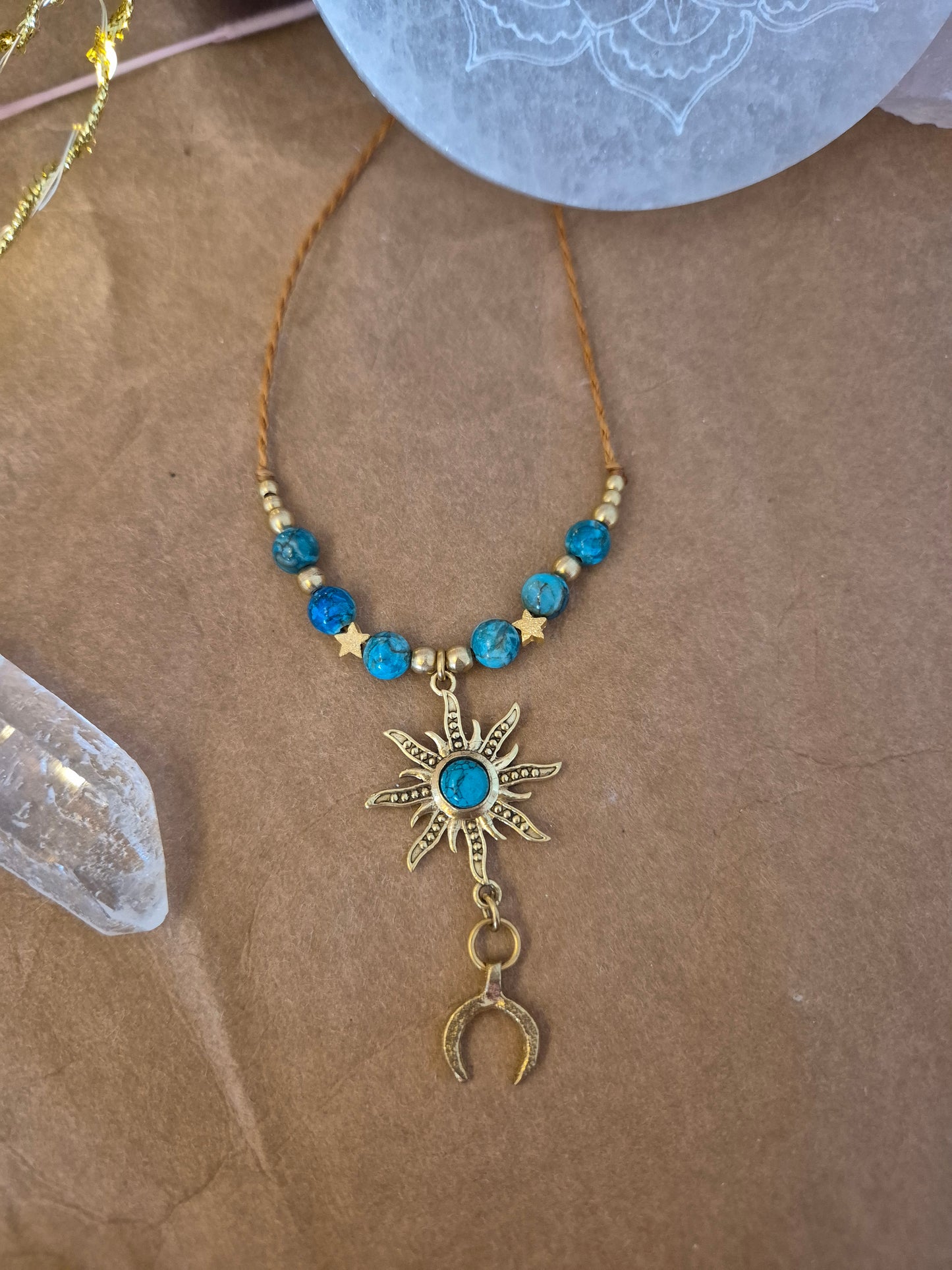 🚚 SOLUNA Kette Türkis