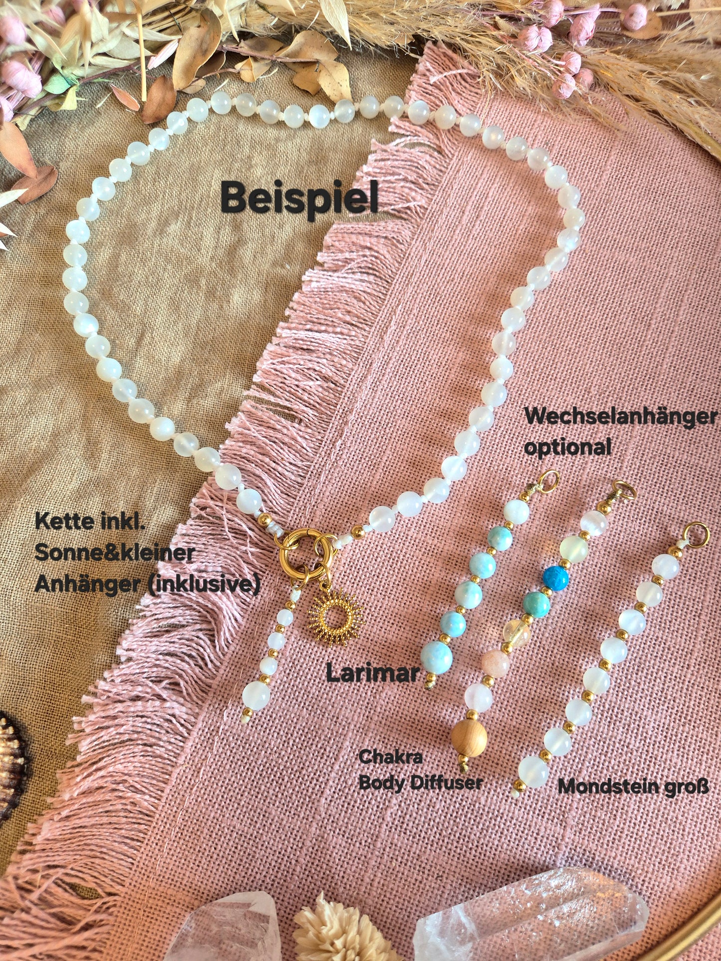MIX&MATCH Charms für Creolen, Mala-Ketten & Ketten mit Wechselkarabiner