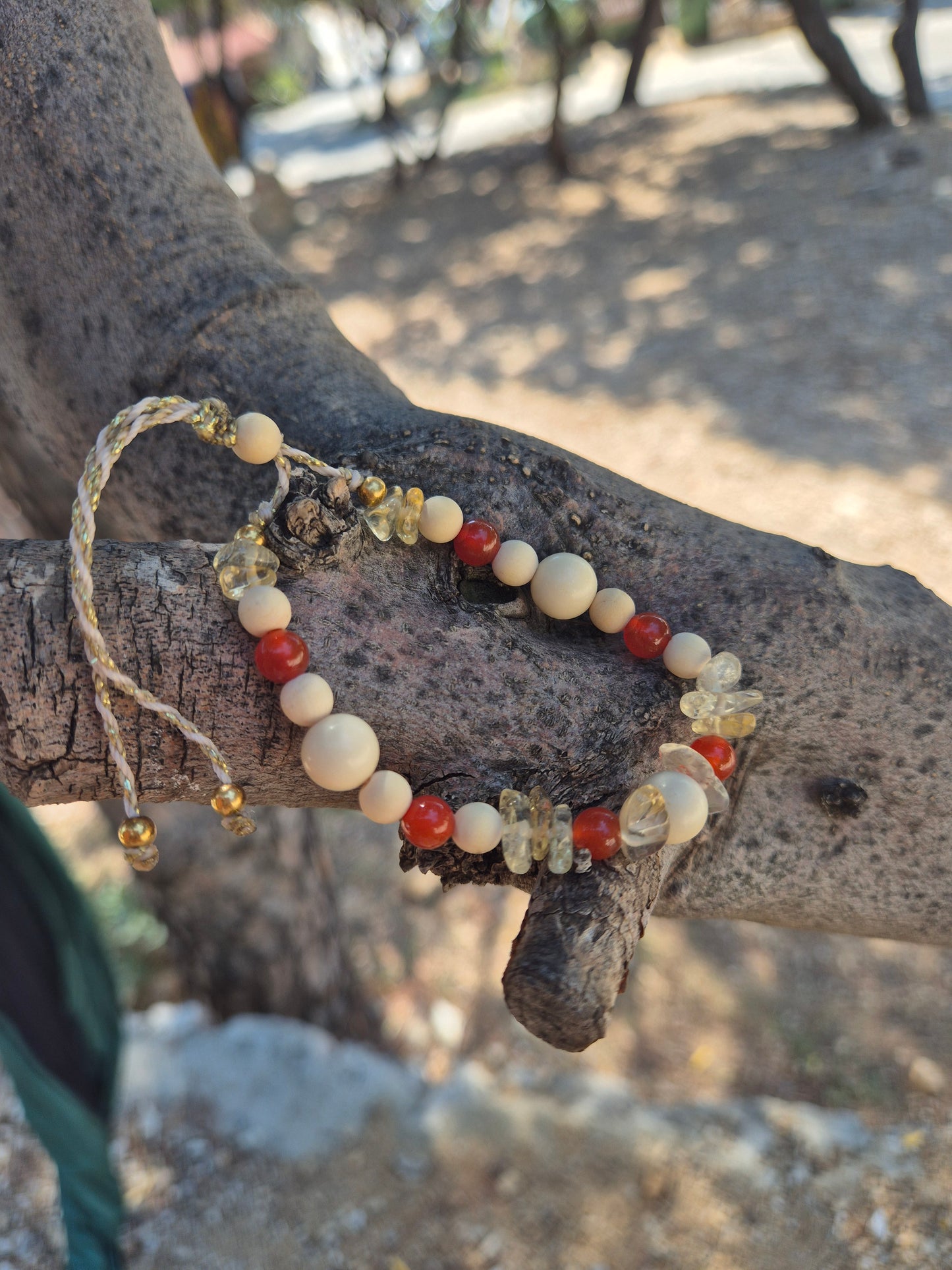 Meereszauber aus Kroatien- Weihrauch Armband