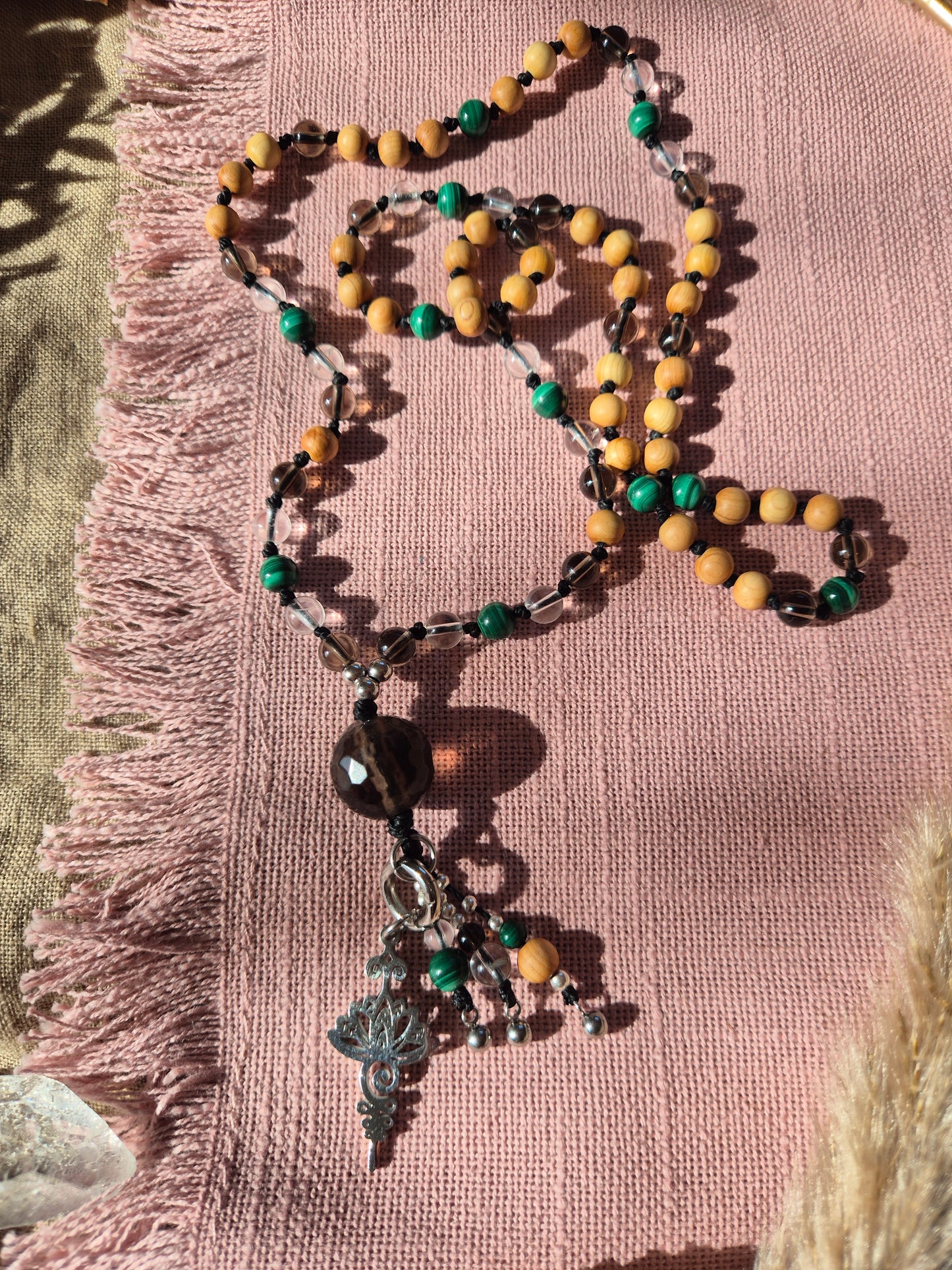 3/4 Mala TRILOGIE DER BALANCE inkl. Wechselanhänger Lotusblüte