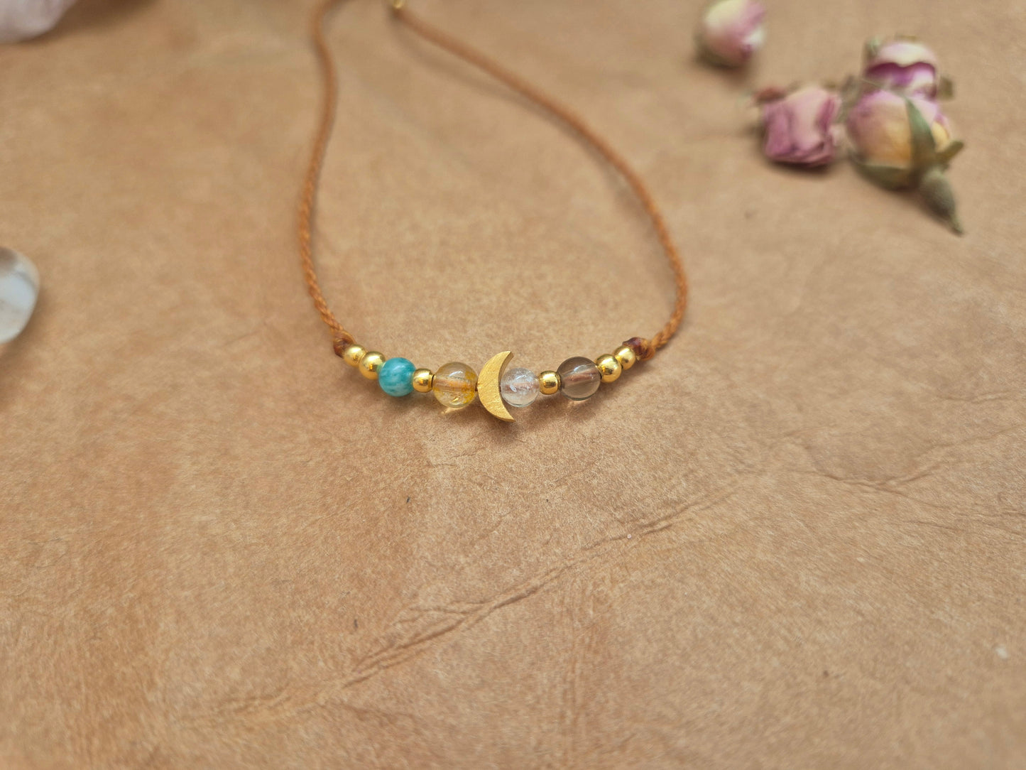 🚚 MOON MAGIC -Mondzyklus Armband Gold/Silber/Rosé-Caramel