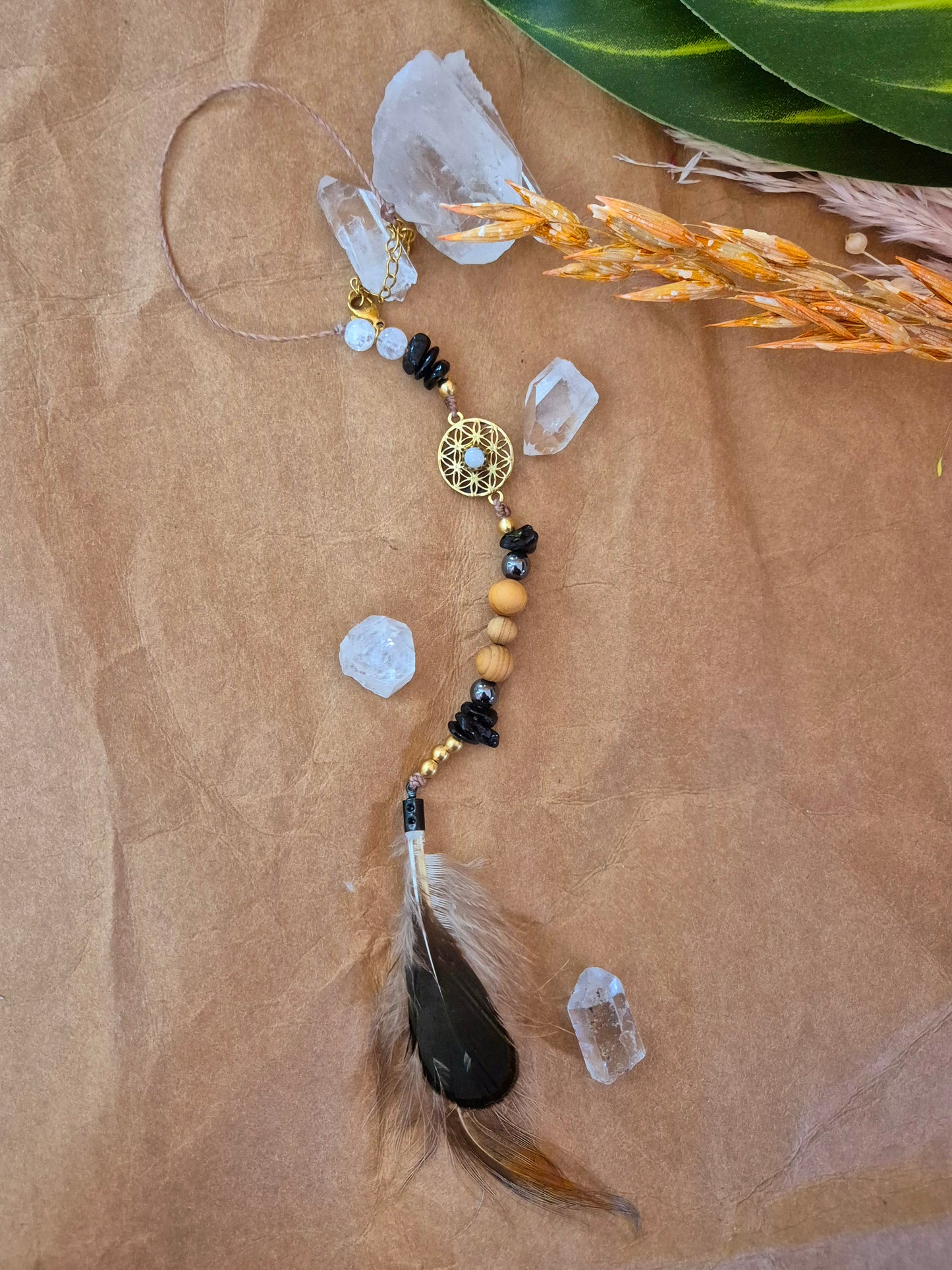 Autospiegel-Anhänger/Duftbaum -Energievoller Reisebegleiter FLOWER OF LIFE