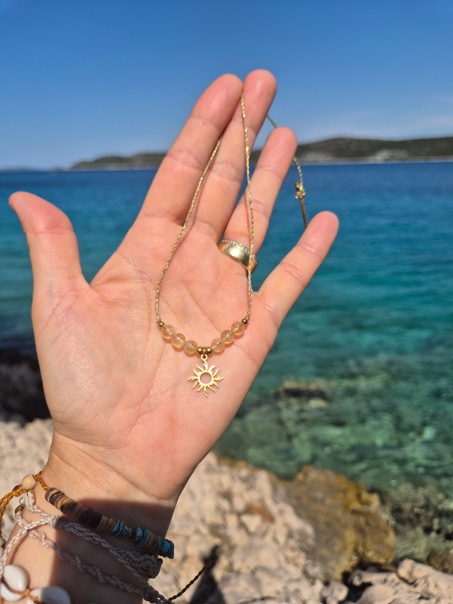 Meereszauber aus Kroatien- Sonnenketten