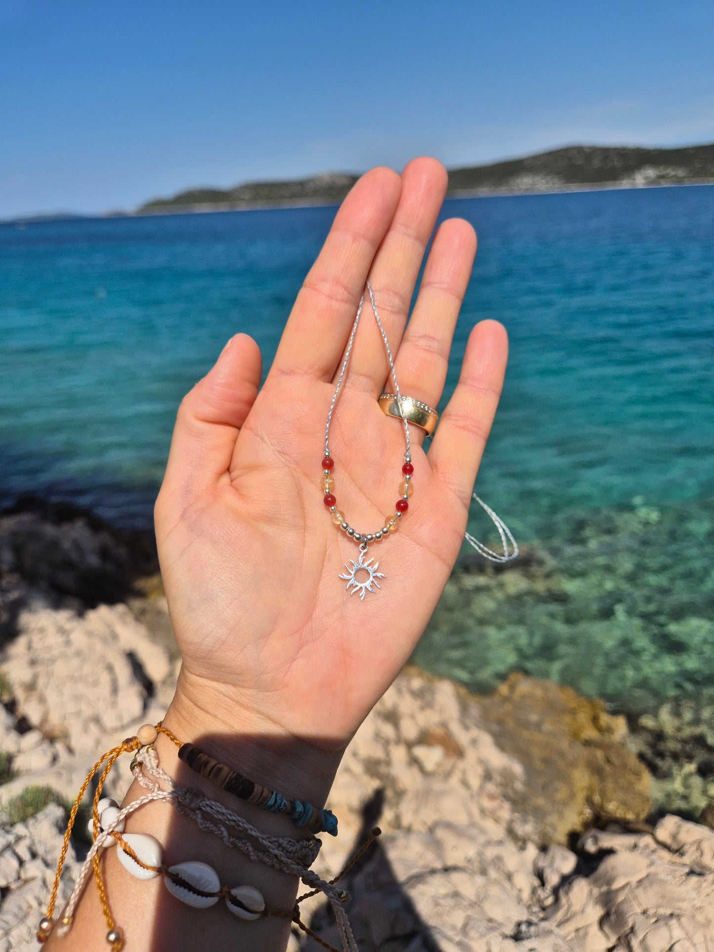 Meereszauber aus Kroatien- Sonnenketten