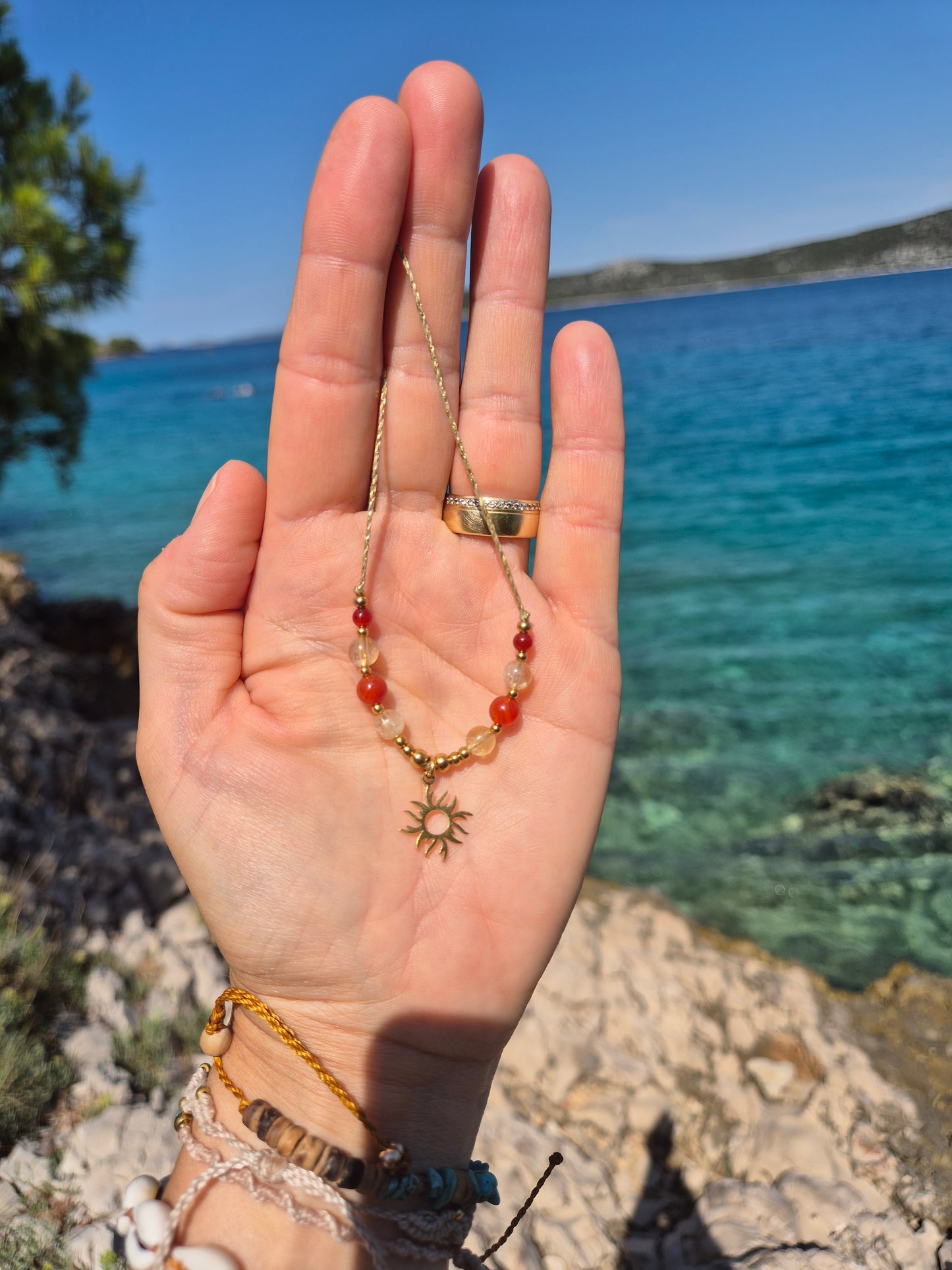 Meereszauber aus Kroatien- Sonnenketten