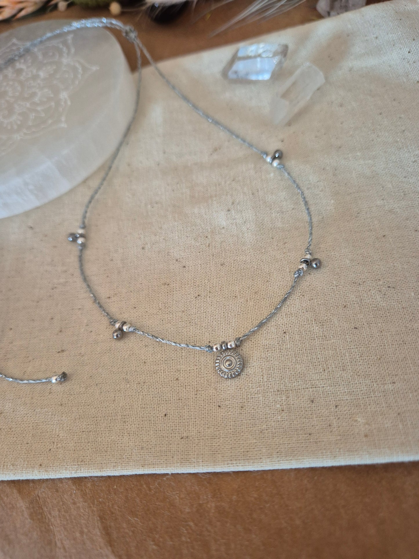Kette/Kombikette Silber/Gold