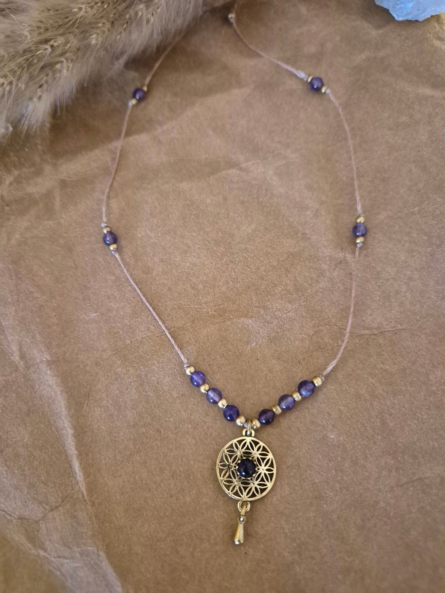 Meereszauber inspiriert von Kroatien - Lebensblume Kette