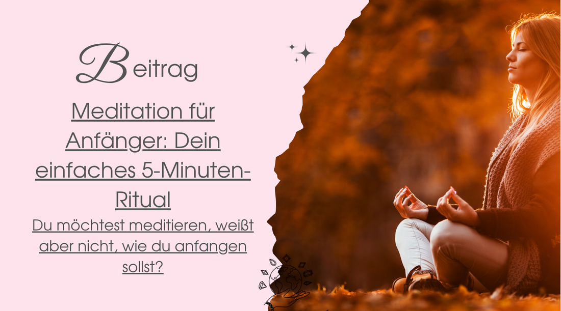 Meditation für Anfänger mit einer Micro-Mala als Begleiter für ein 5-Minuten-Ritual