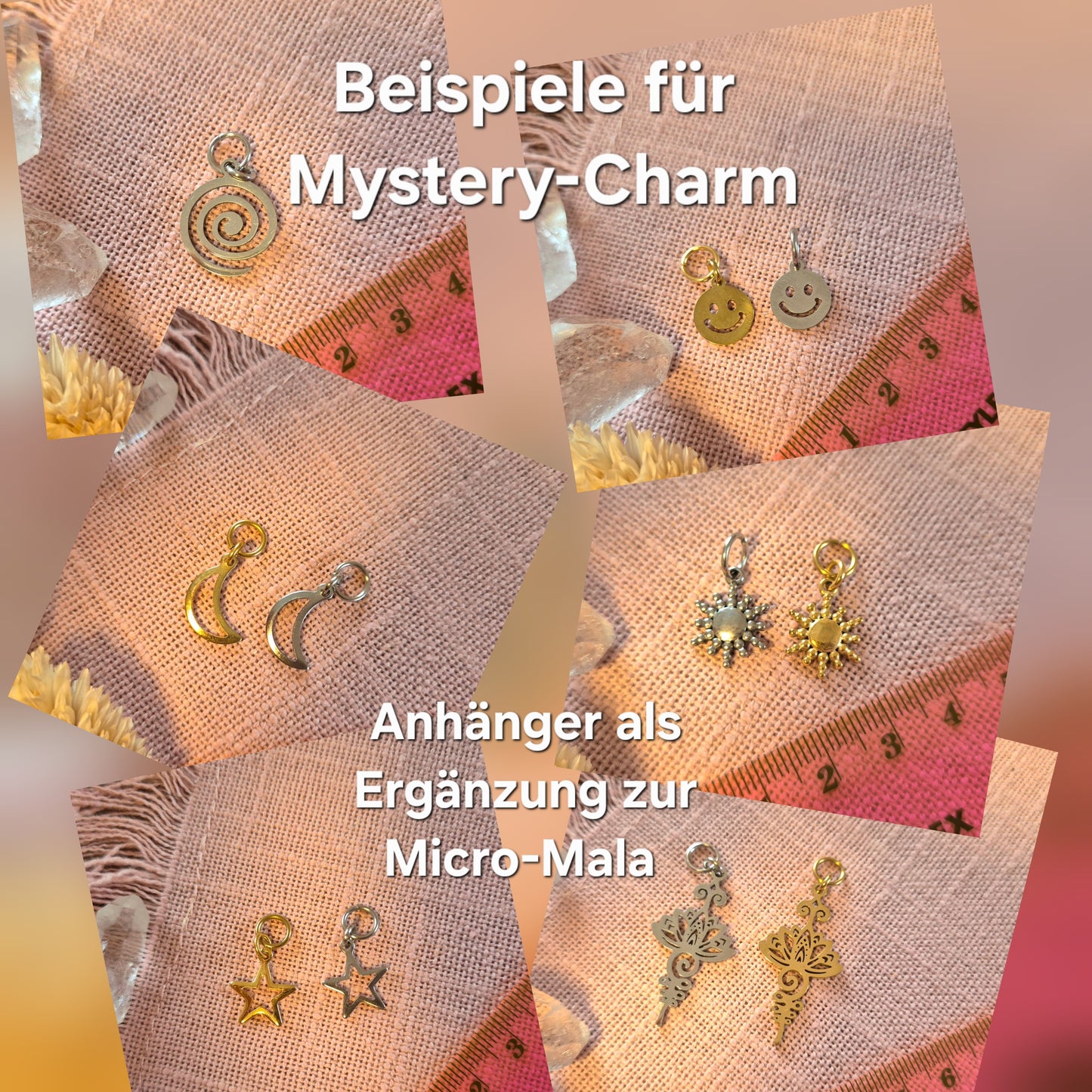Mix&Match Wechselanhänger Charm für Mala-Ketten, Lieblingskette und Micro-Mala