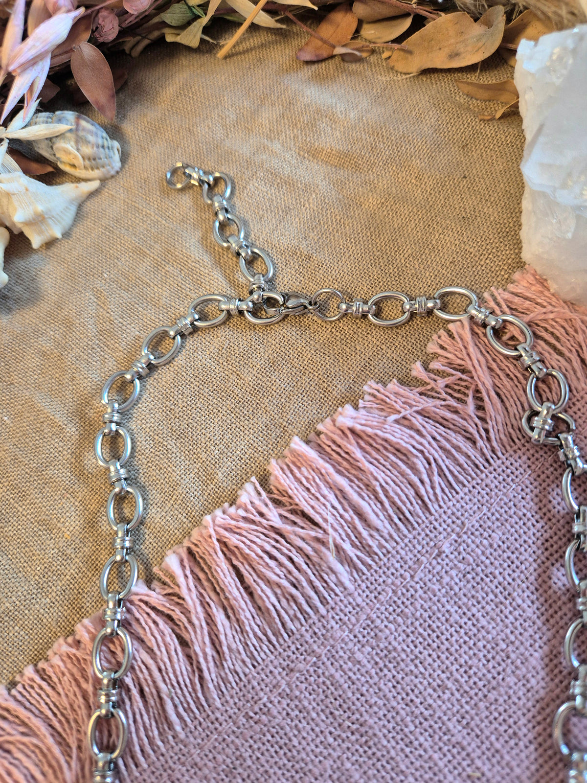 VORBESTELLUNG ZUM REDUZIERTEN PREIS - LIEFERZEIT 2 WOCHEN Mix& Match Kette -Die wandelbare Mix & Match Kette inkl. Wechselkarabiner&Sonnen-Charm