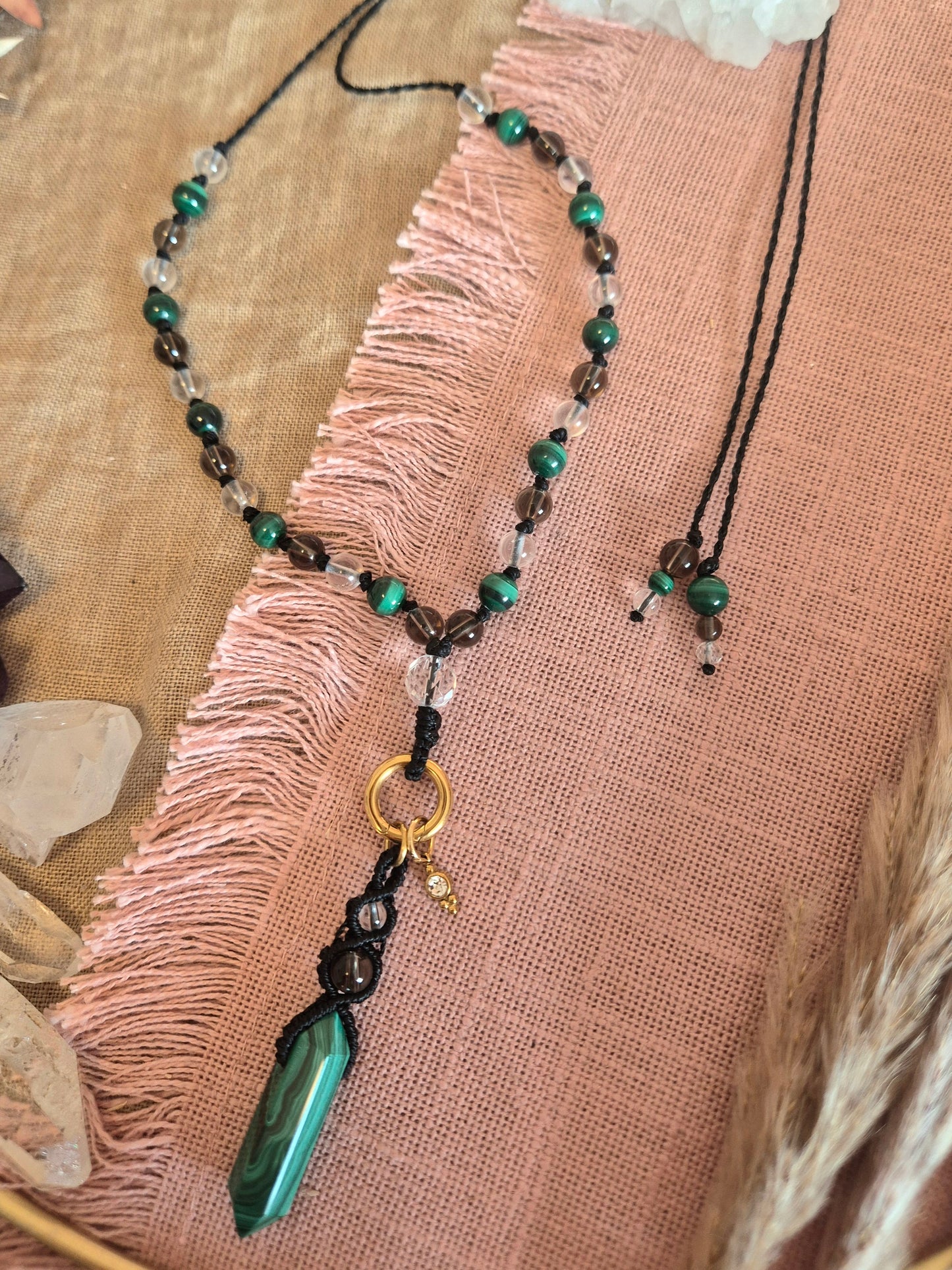 Trilogie der Balance Kette MIX&MATCH Gold
