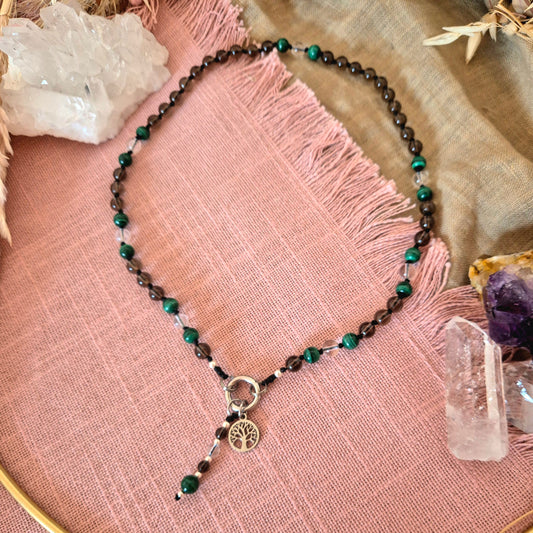 SPECIAL EDITION Trilogie der Balance Silber | Mix& Match Lieblings-Kette -Die wandelbare Mix & Match Kette mit Wechselkarabiner und austauschbaren Charms.
