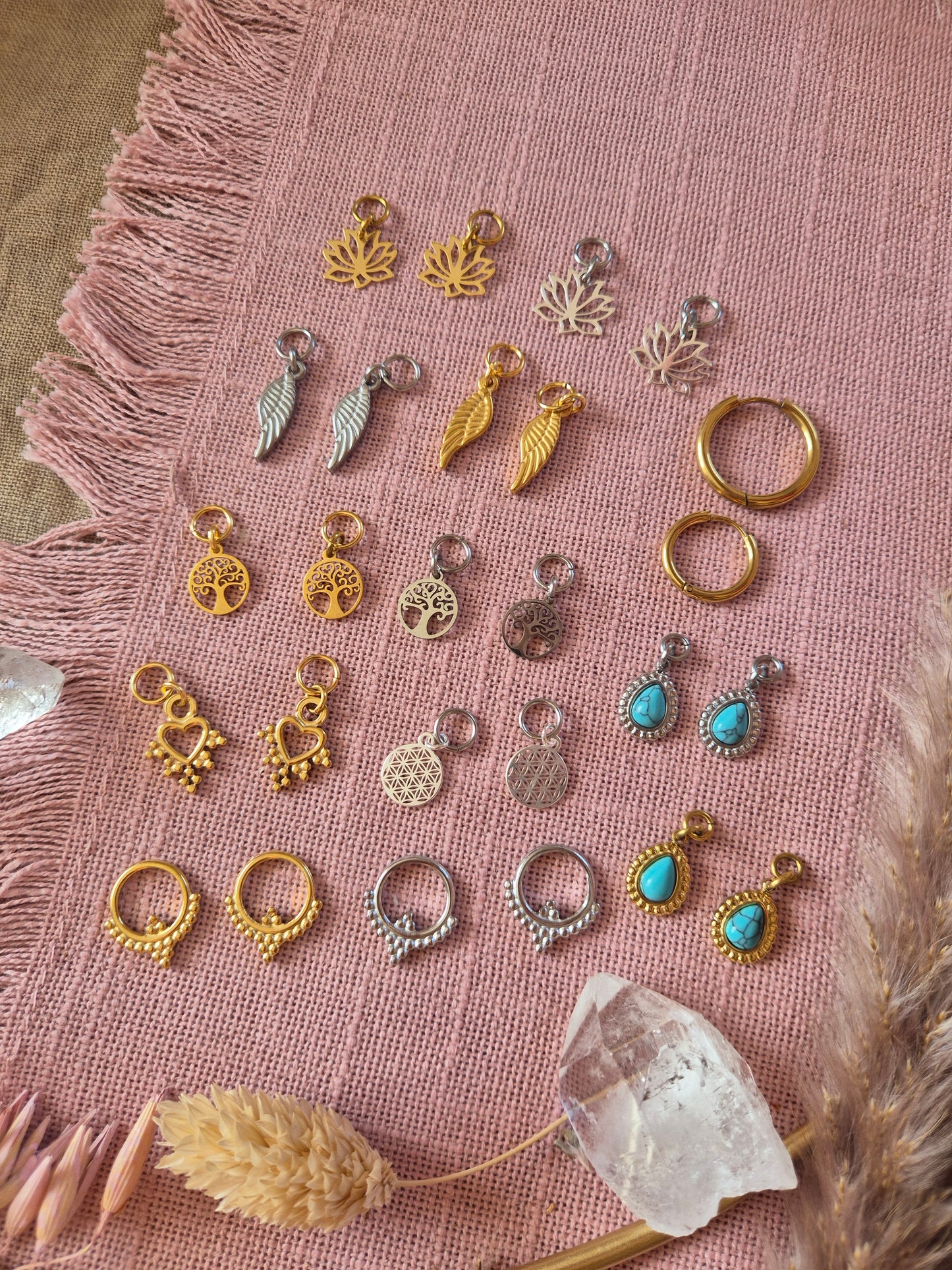 MIX&MATCH Creolen & Charms