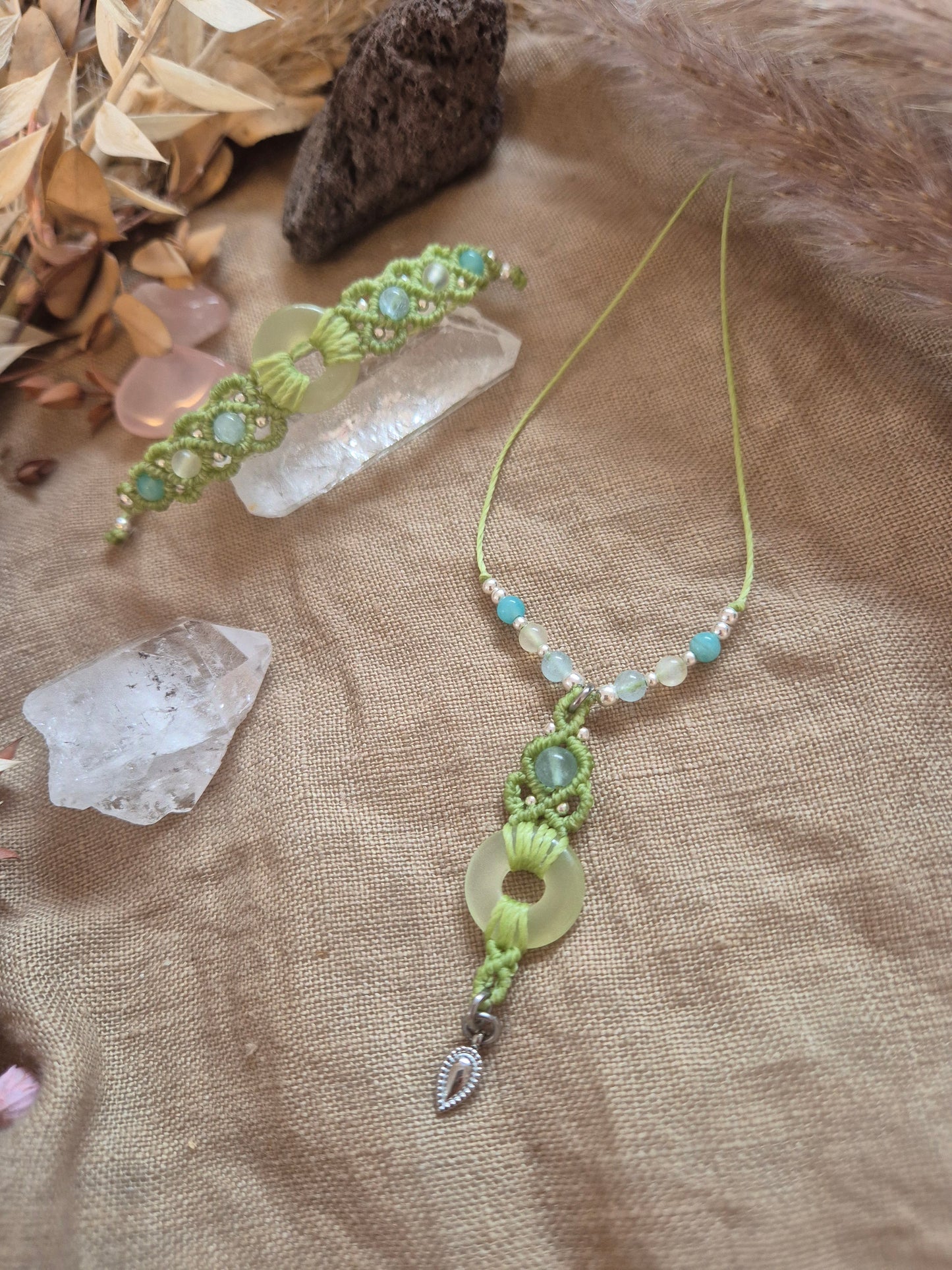 BUNDLE Donutkette & Armband GELASSENHEIT