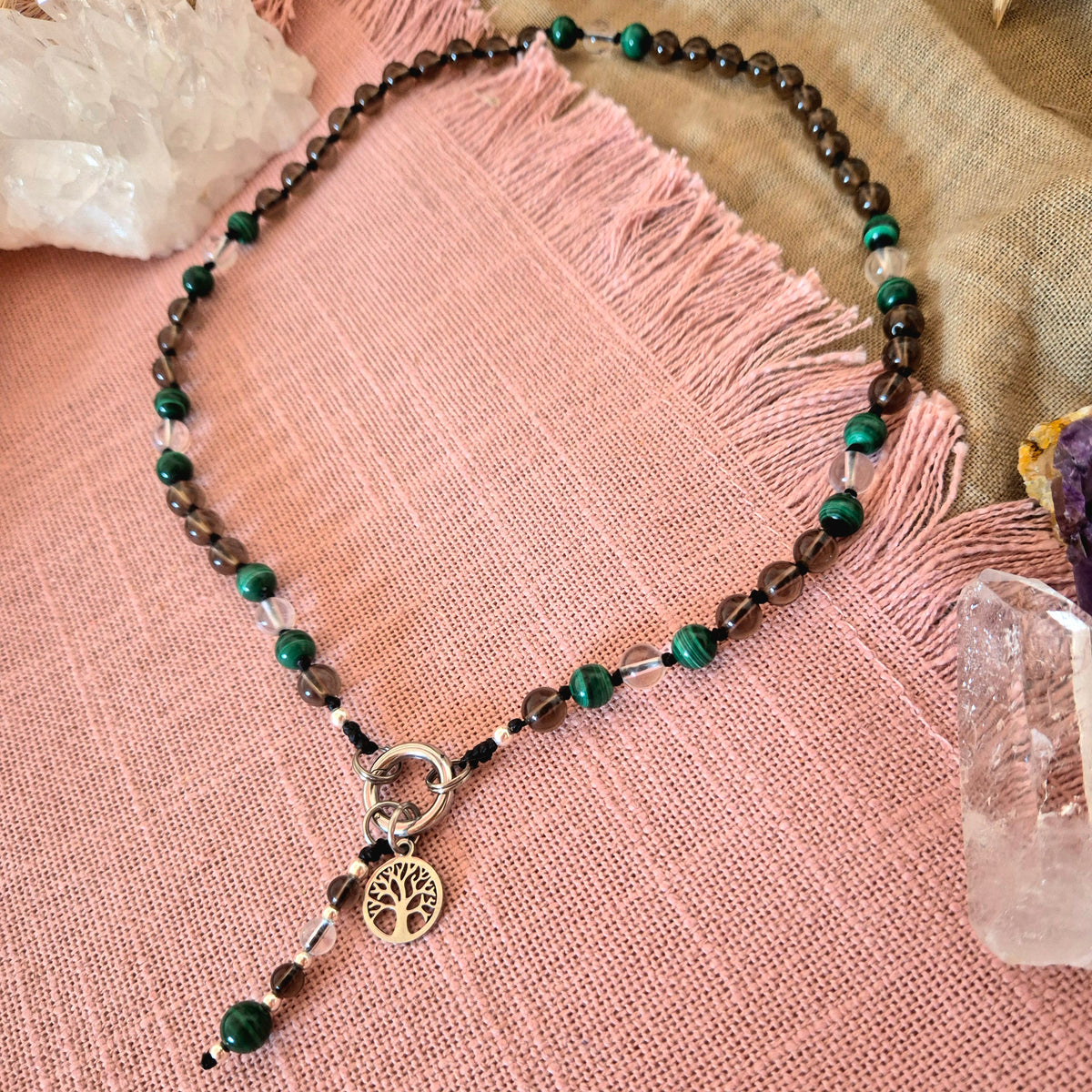 SPECIAL EDITION Trilogie der Balance Silber | Mix& Match Lieblings-Kette -Die wandelbare Mix & Match Kette mit Wechselkarabiner und austauschbaren Charms.