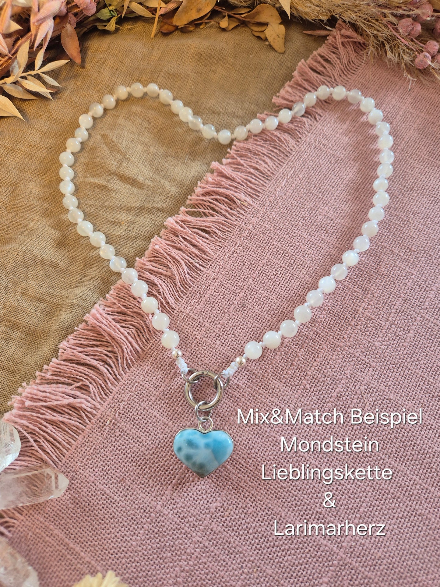 Mix & Match Lieblings-Kette -Die wandelbare Mix & Match Kette mit Wechselkarabiner und austauschbaren Charms.
