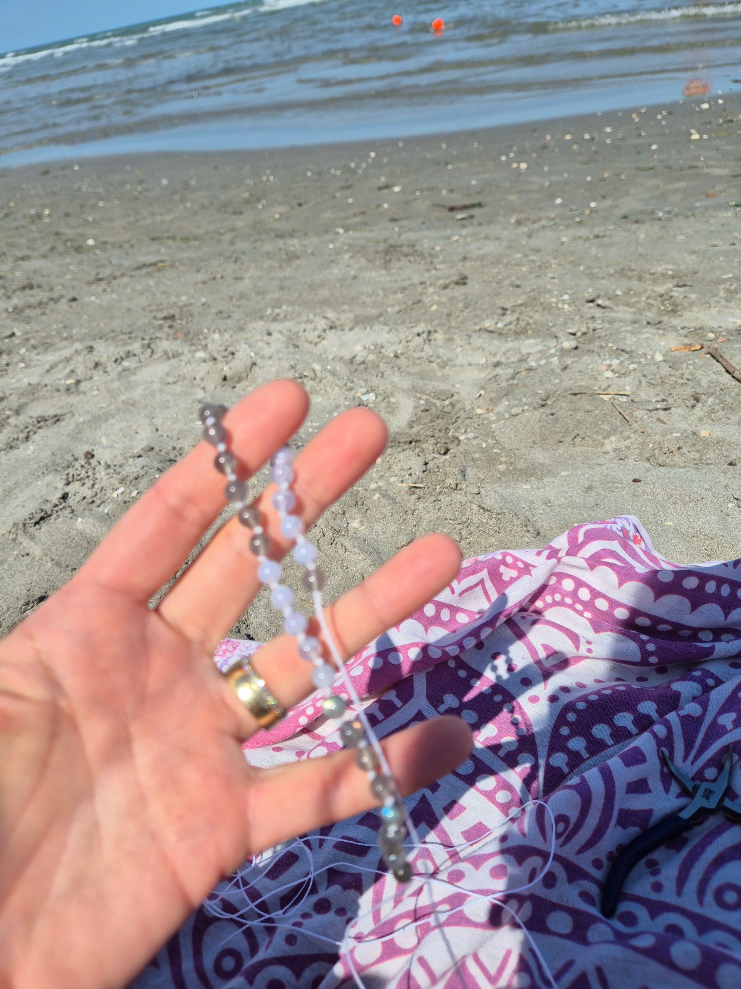 Mala LUNARA DEL MARE - KURZ - Made in Italy