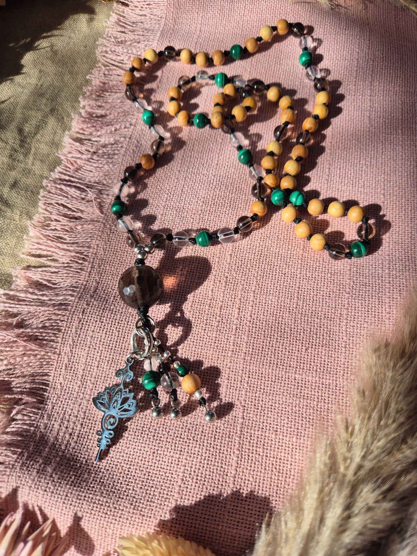 3/4 Mala TRILOGIE DER BALANCE inkl. Wechselanhänger Lotusblüte