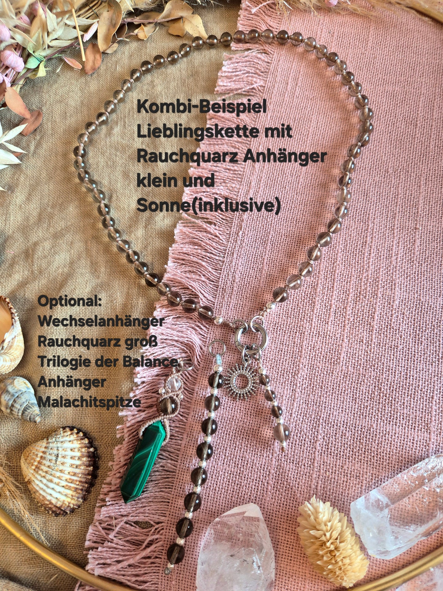 Mix & Match Lieblings-Kette -Die wandelbare Mix & Match Kette mit Wechselkarabiner und austauschbaren Charms.