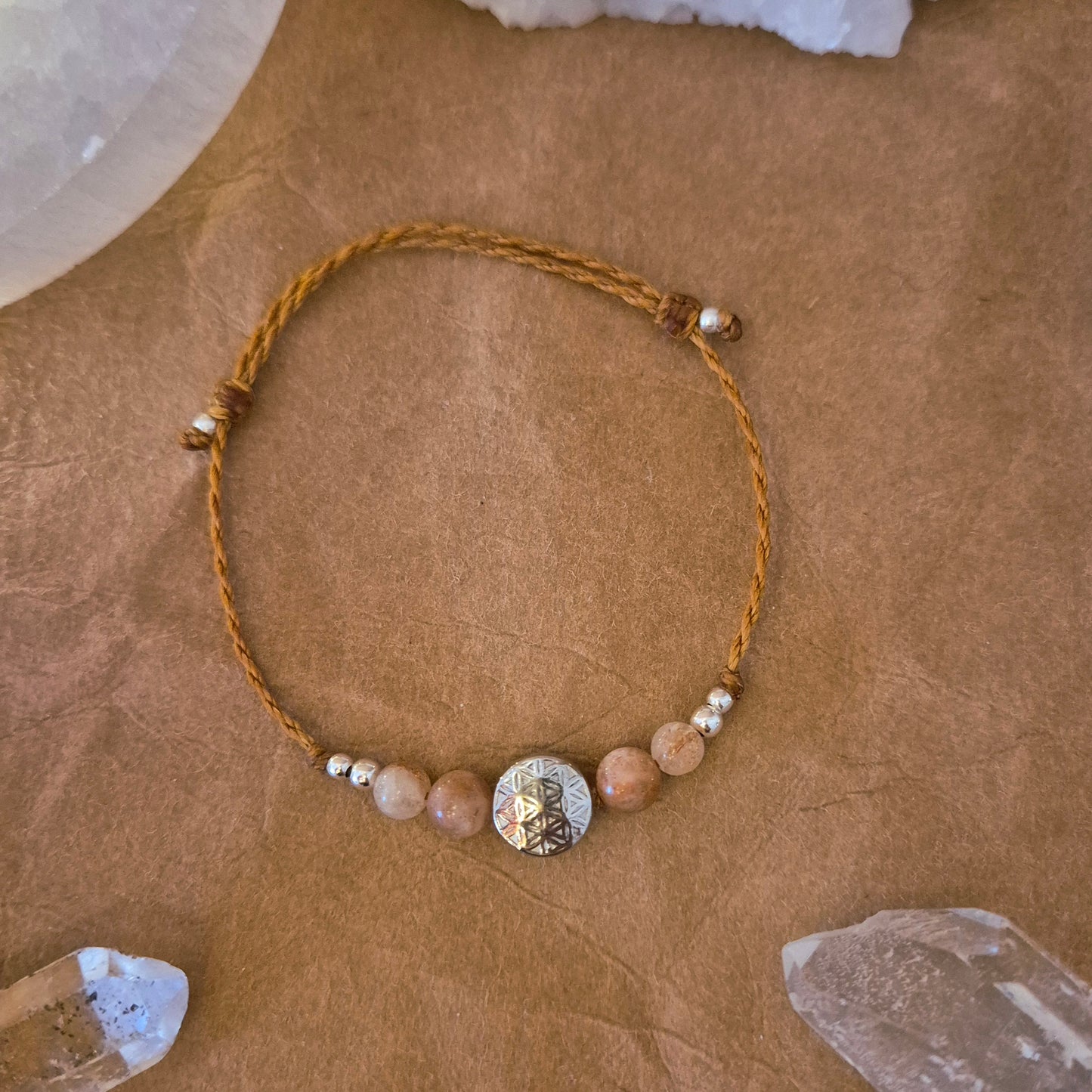 Lebensbegleiter Herzstück Mondstein/Sonnenstein