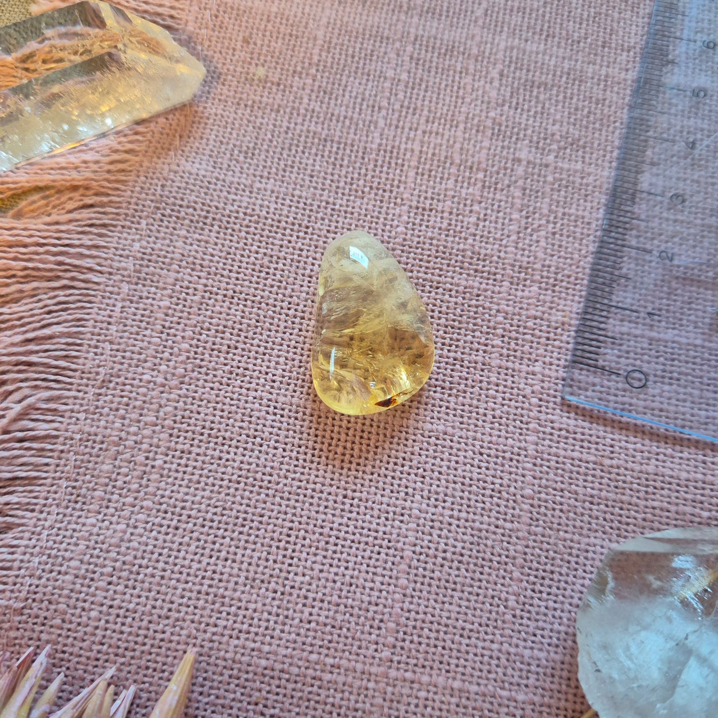 Edelsteinanhänger / Trommelstein gebohrt