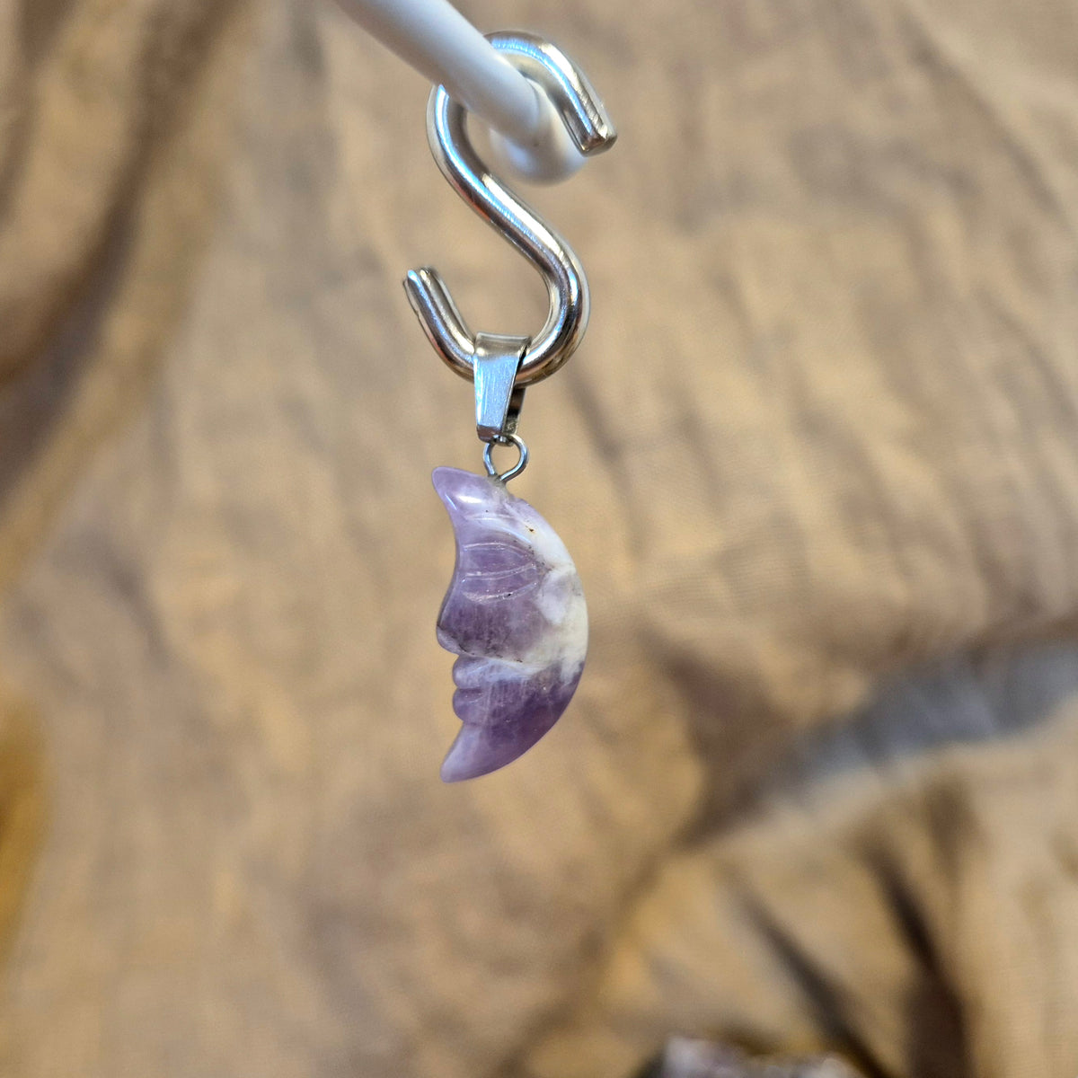 Story Verkauf Charms Wechselanhänger MESSE SPECIAL Larimar Mix: Amethyst,  Onyx, Tigerauge,  Rosenquarz,  Aventurin Mix&Match