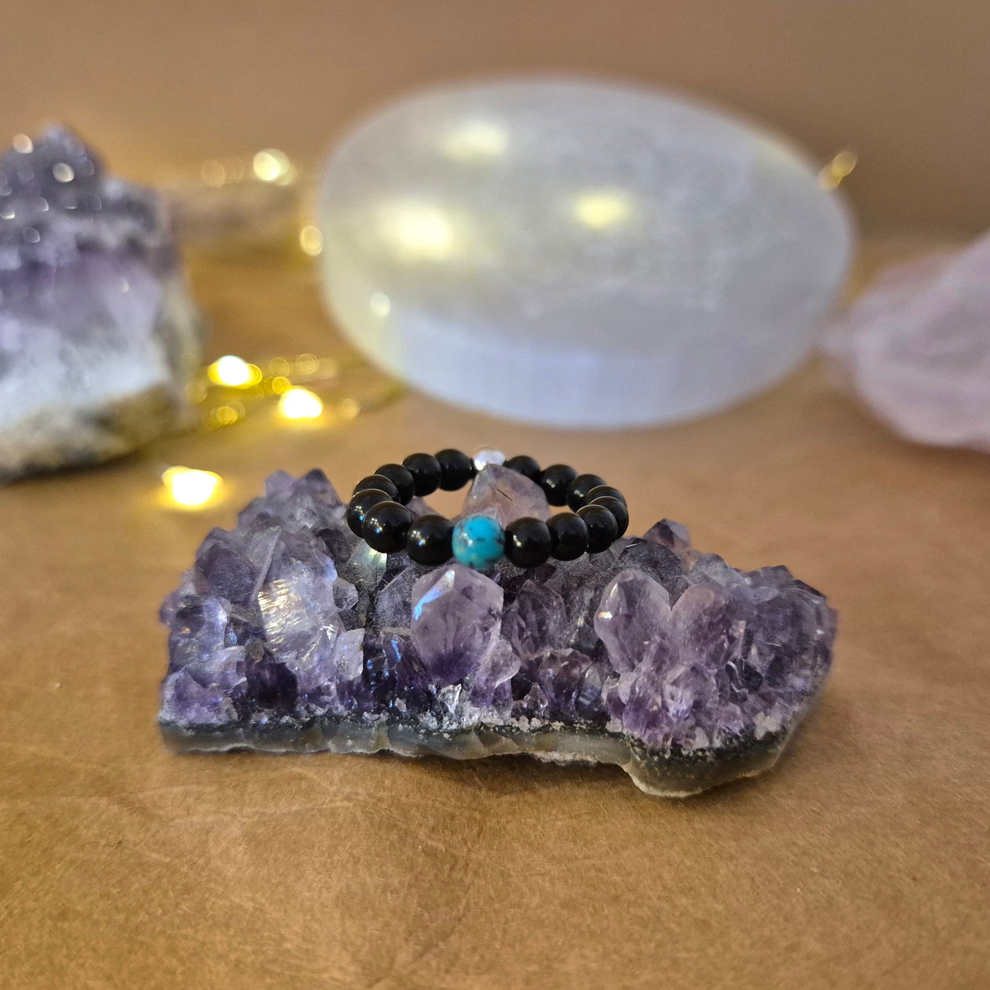 LUMANI Ring Onyx-Türkis 20% ab 3Stück