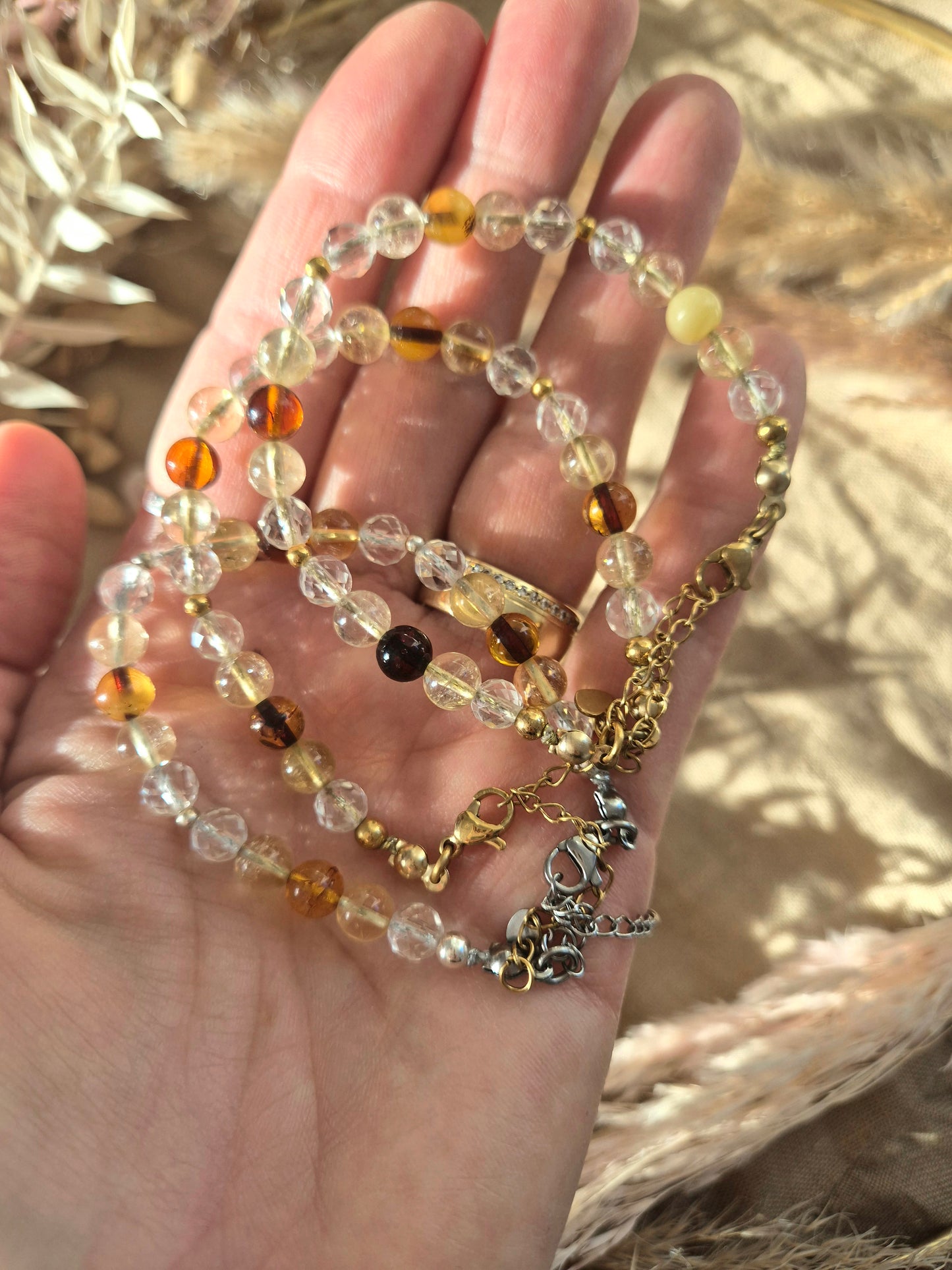 Armkettchen LICHTZAUBER Silber/Gold