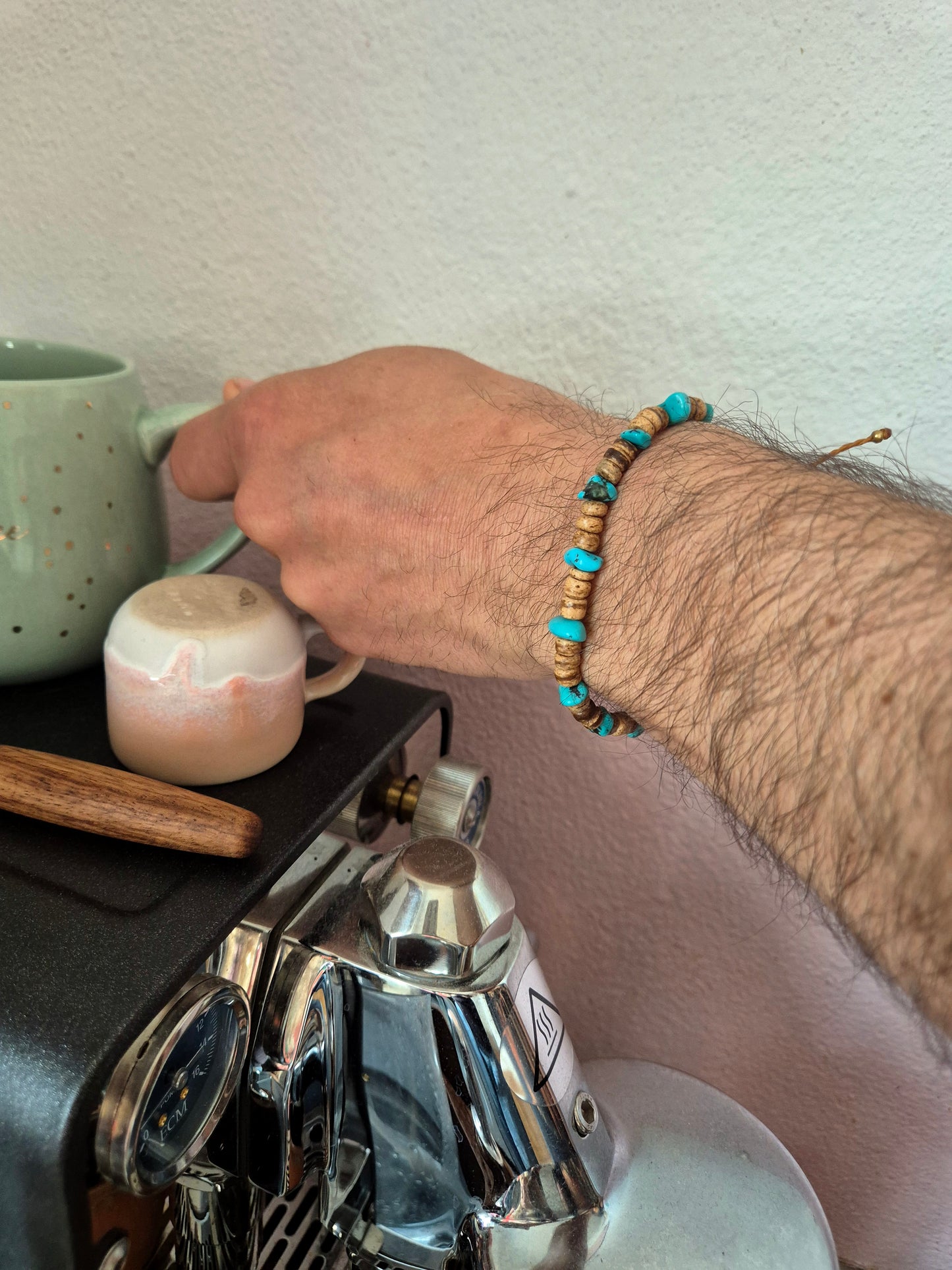 Türkis Splitter-Armband