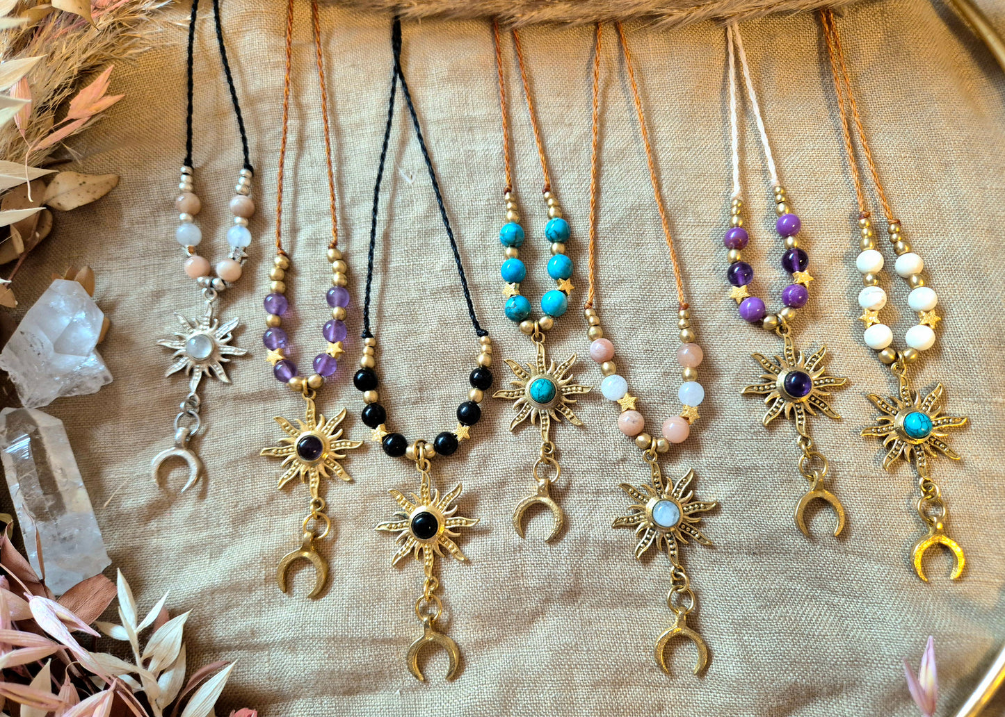 SCHMUCKSTÜCK DES MONATS - SOLUNA Kette  verschiedene Varianten AB 01.04. NUR 32€