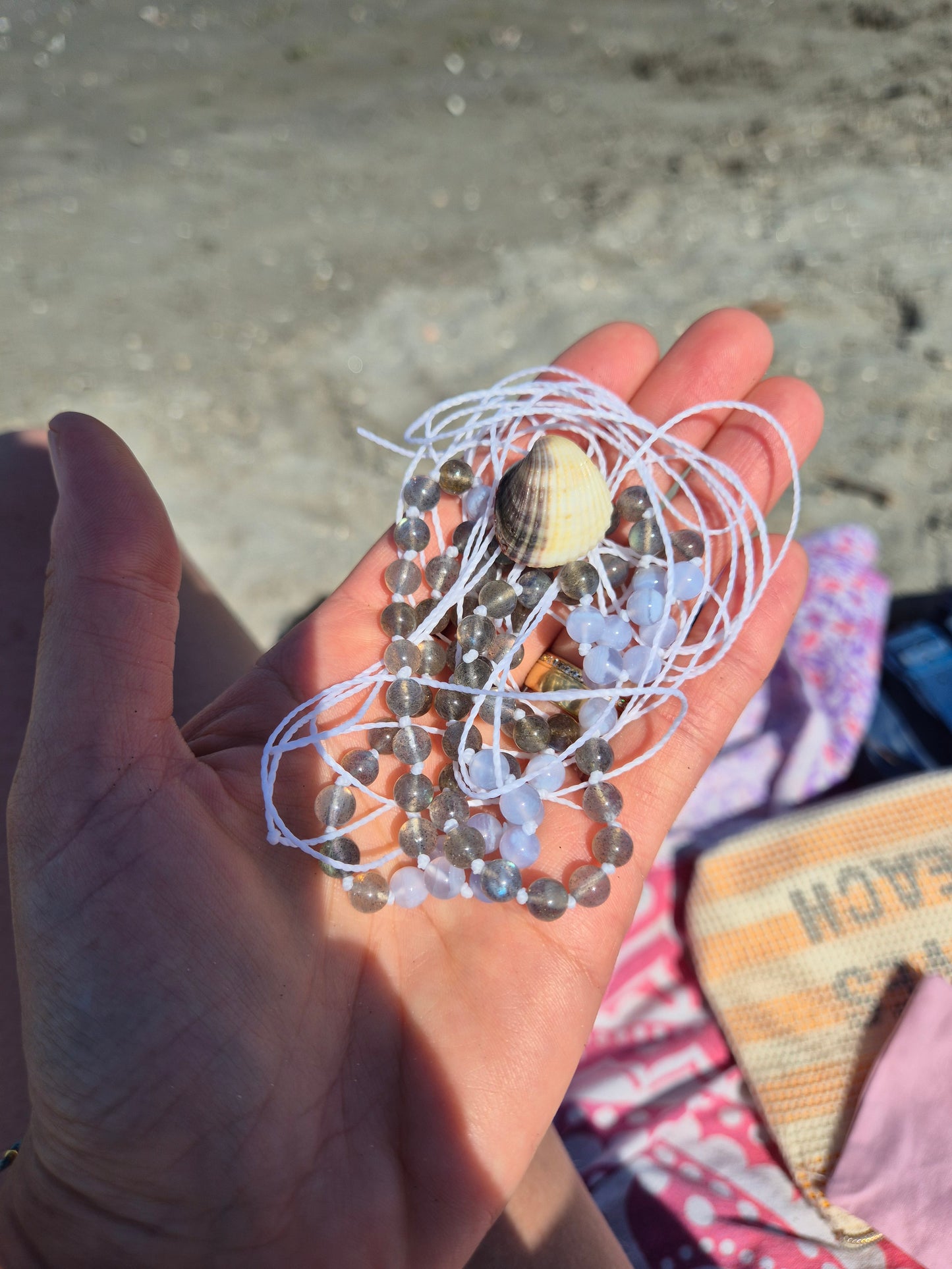 Mala LUNARA DEL MARE - KURZ - Made in Italy