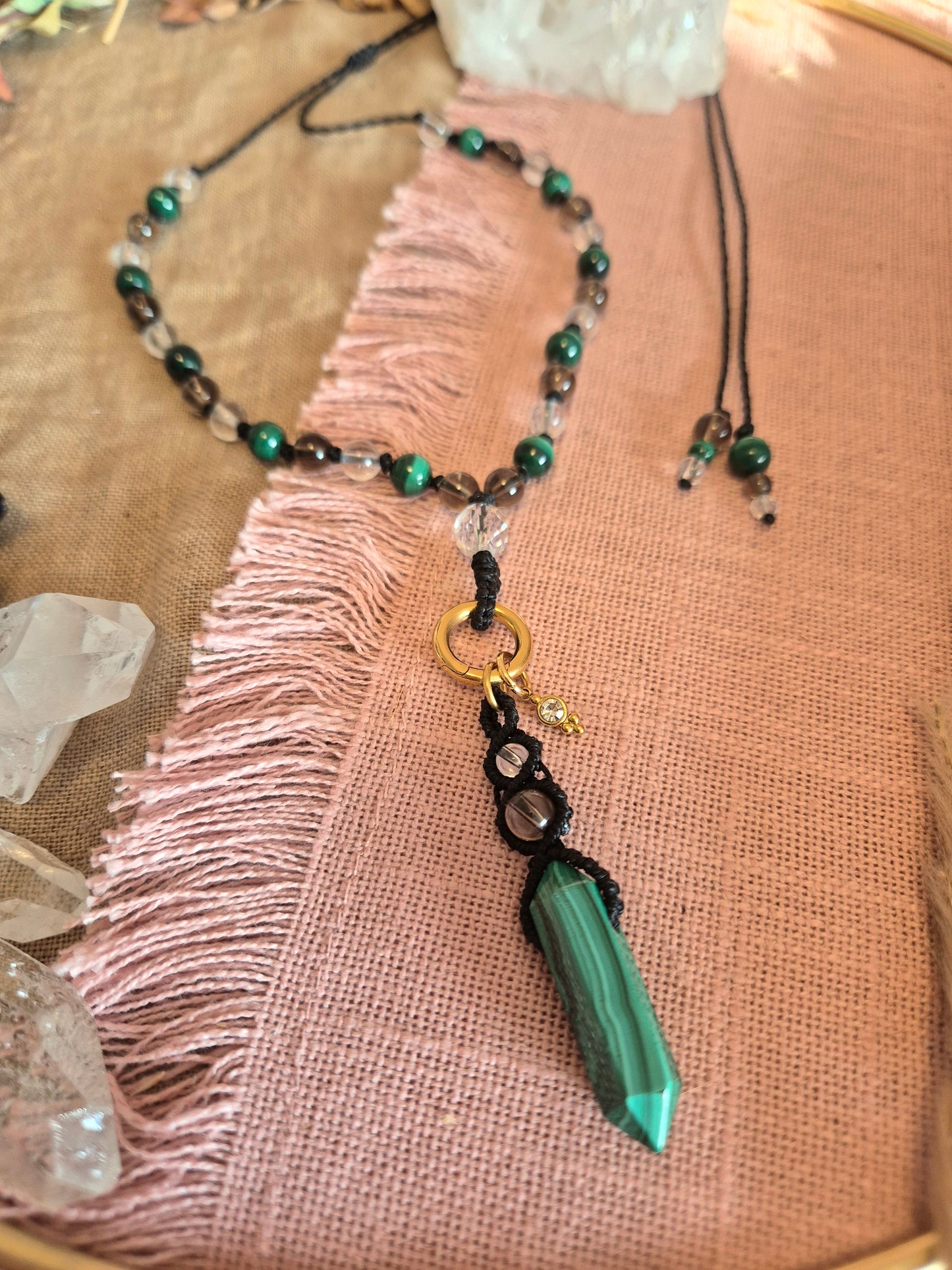 Trilogie der Balance Kette MIX&MATCH Gold