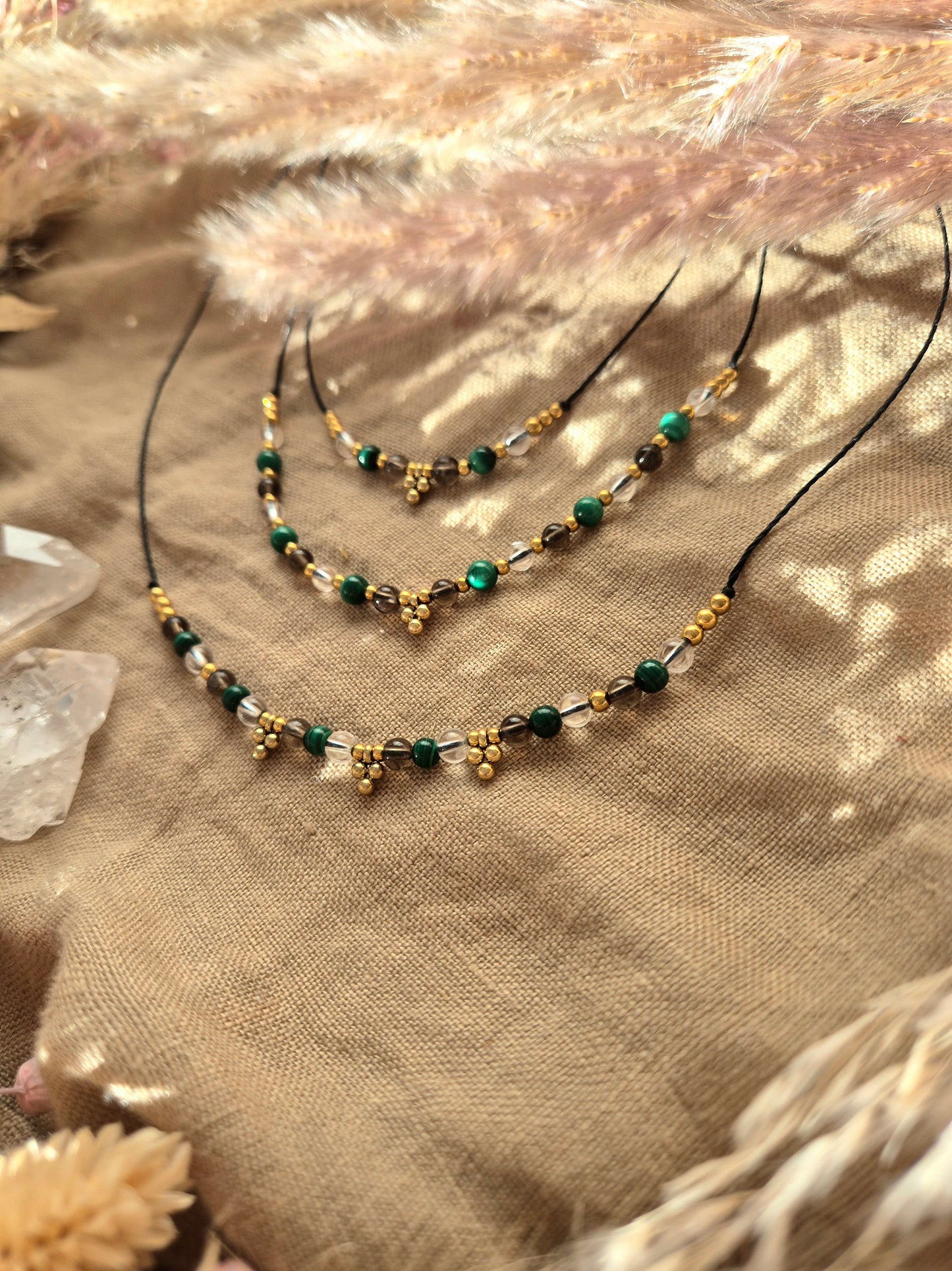 🚚TRILOGIE DER BALANCE - KETTE/ARMBAND/OHRRINGE