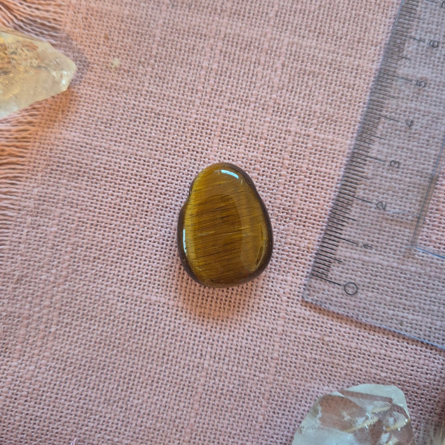 Edelsteinanhänger / Trommelstein gebohrt