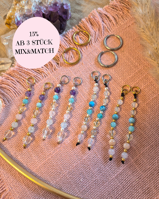 MIX&MATCH Perlen-Charms für Creolen