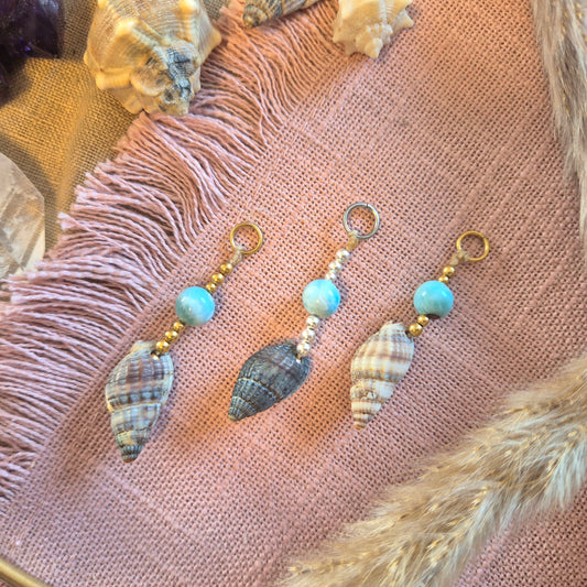 Mix&Match MUSCHEL-Wechselanhänger Charm für Mala-Ketten, Lieblingskette und Micro-Mala