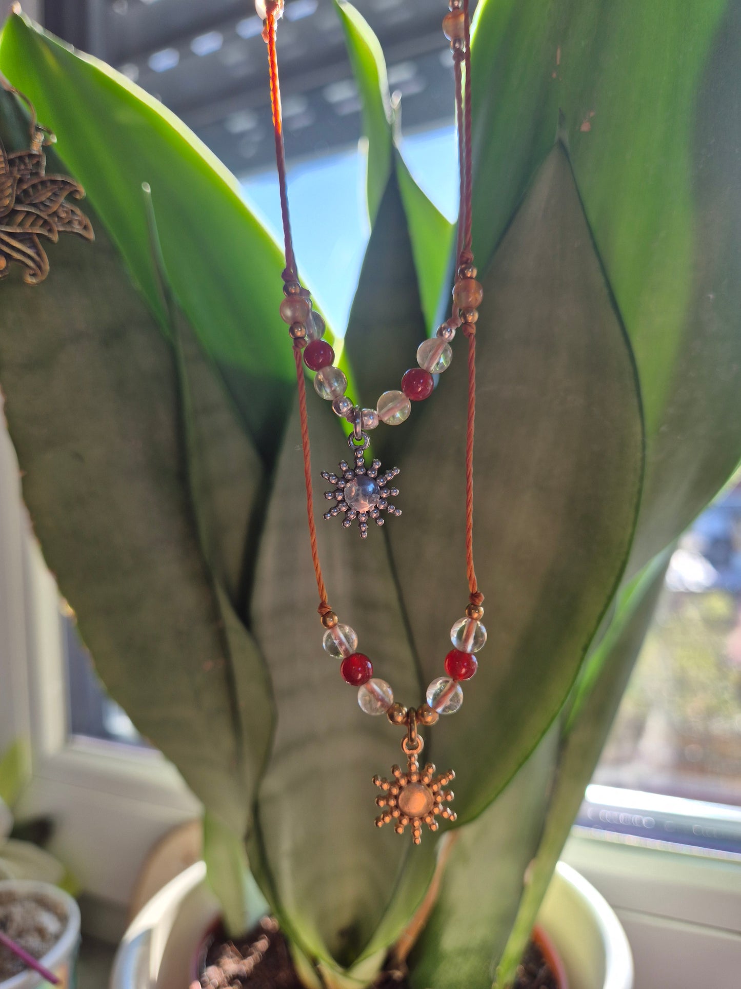 SCHMUCKSTÜCK DES MONATS- Meereszauber Sonnenkette