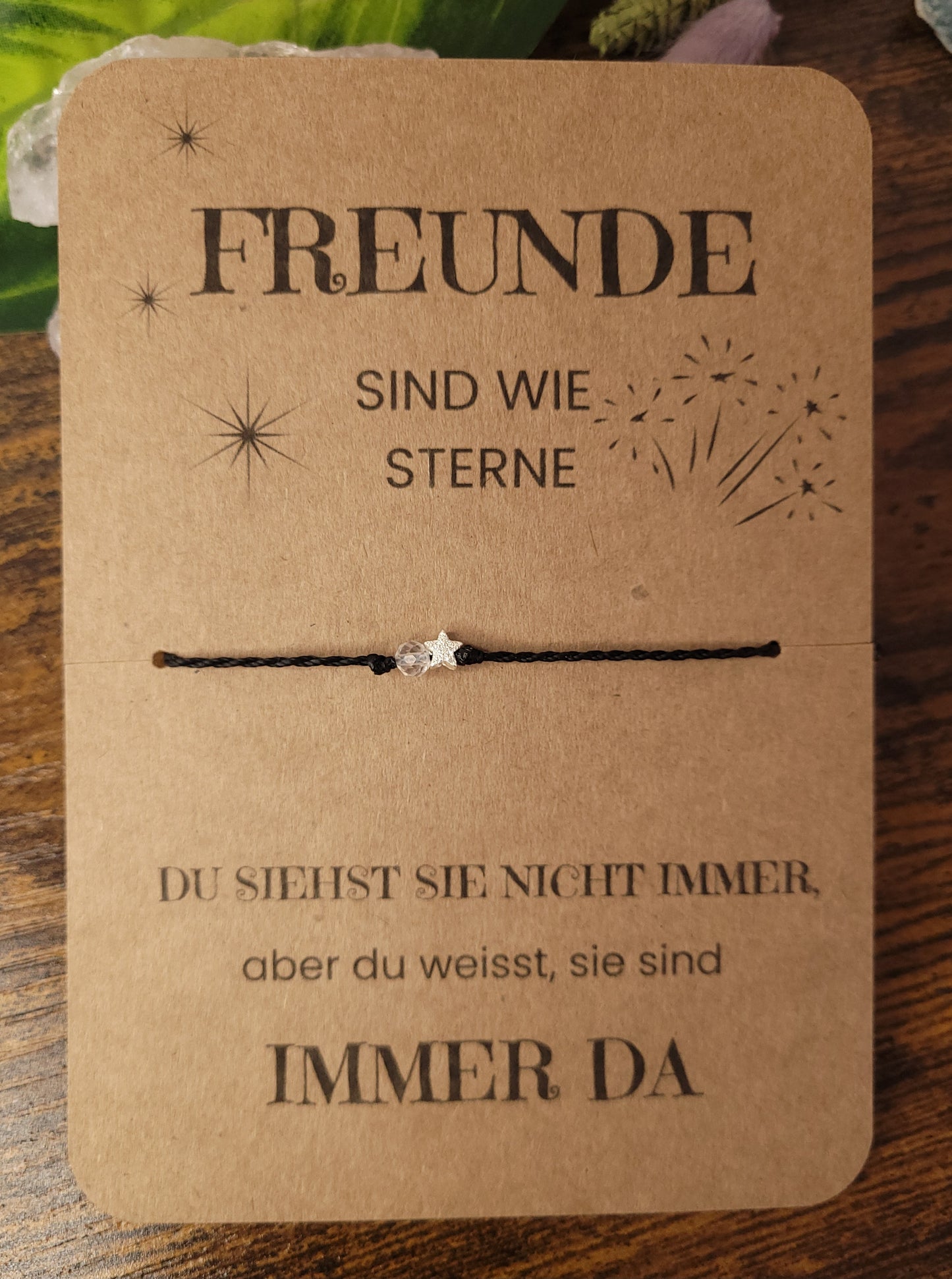 STERNE 2er Set "Freude" Armbänder personalisierbar