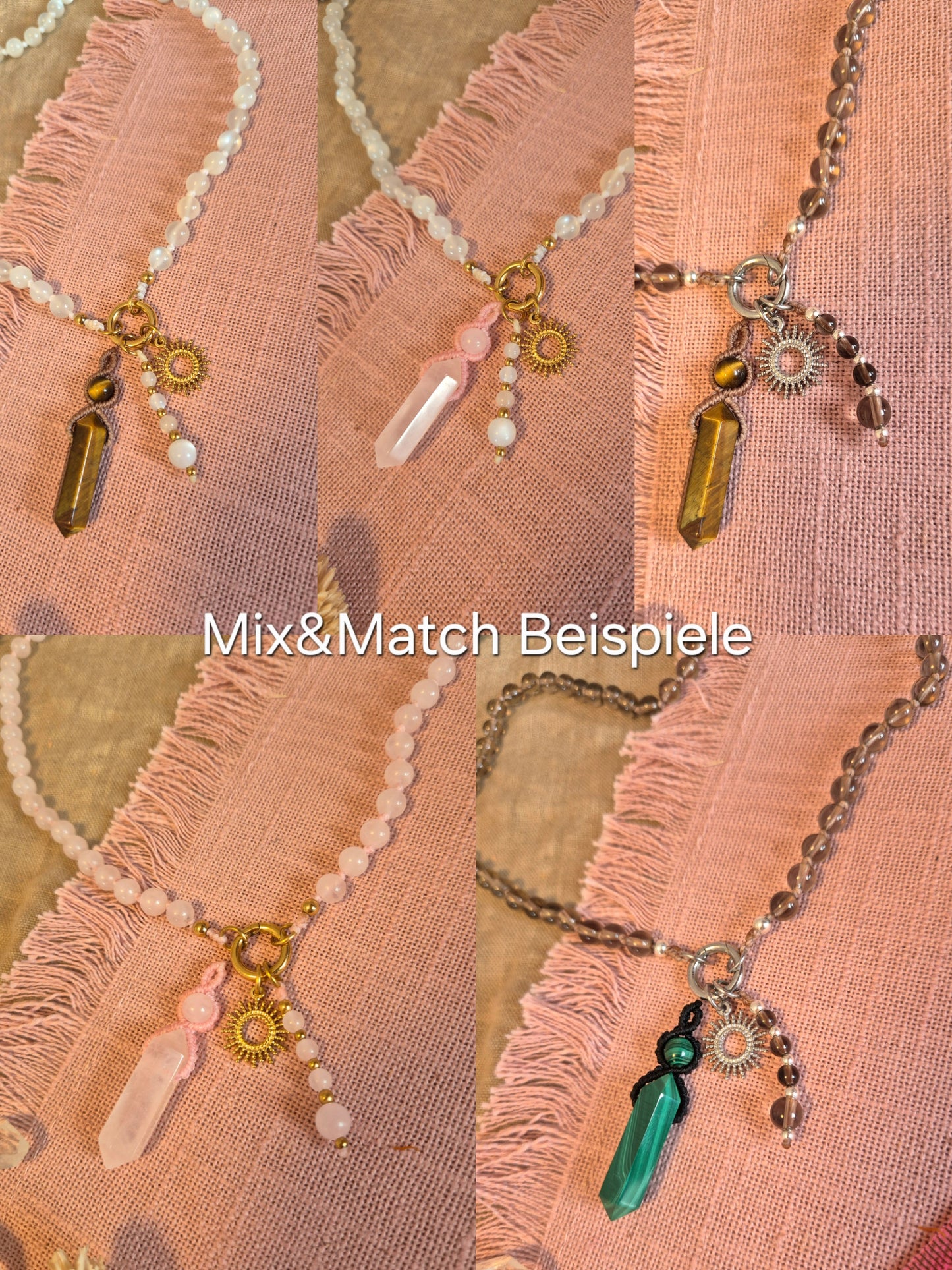 MIX&MATCH Charms für Creolen, Mala-Ketten & Ketten mit Wechselkarabiner