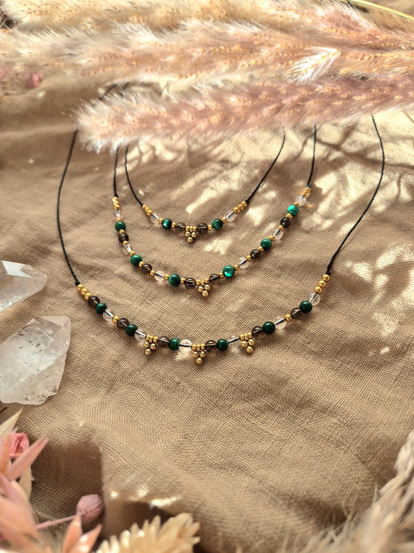 🚚TRILOGIE DER BALANCE - KETTE/ARMBAND/OHRRINGE