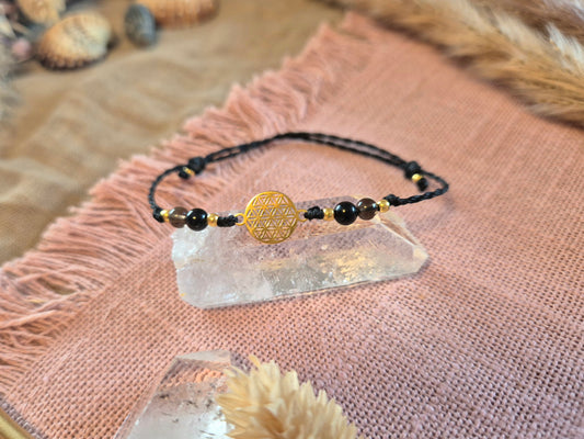 VIVARA Armband Lebensblume GOLD